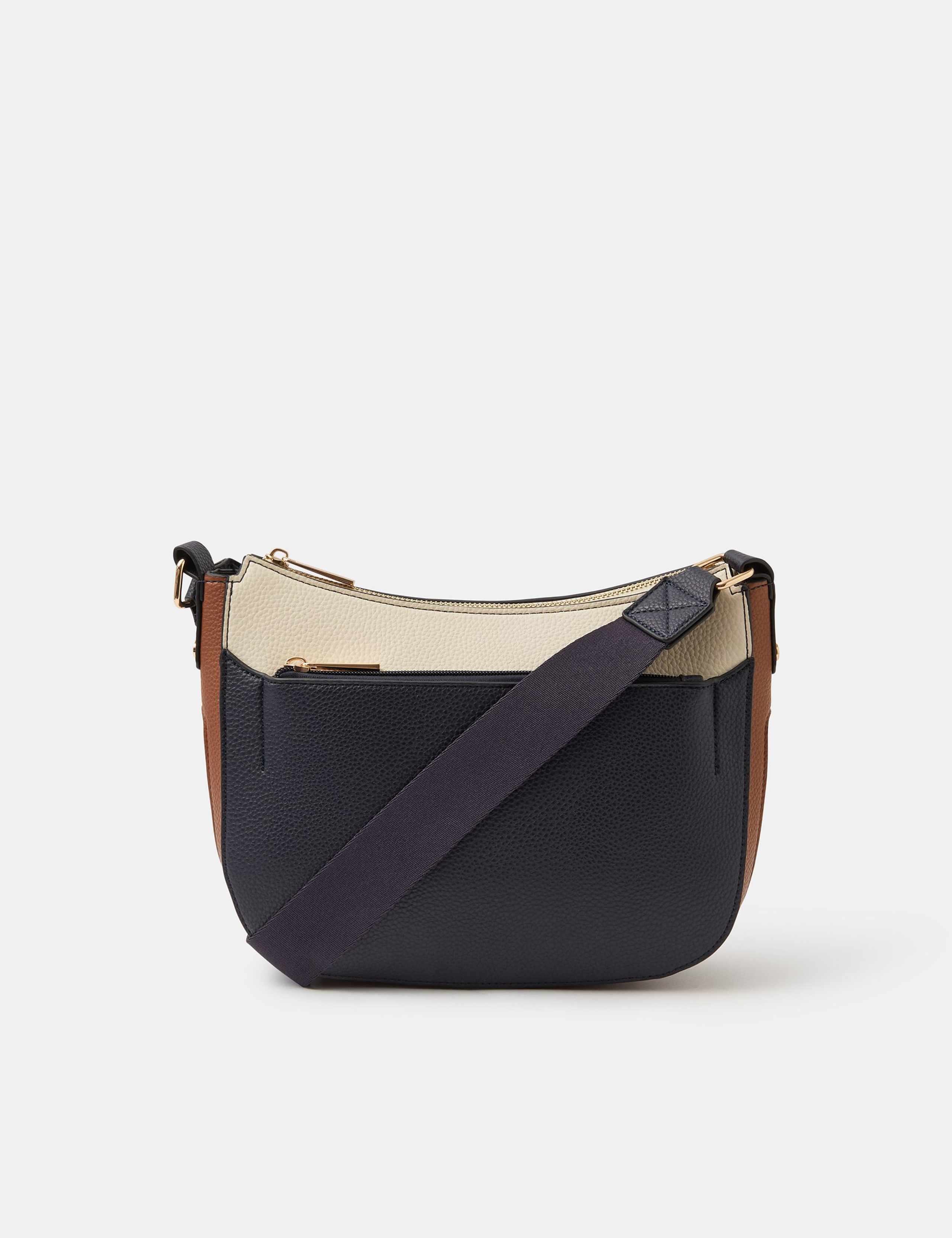 Colour Block Cross Body Bag 1 of 4