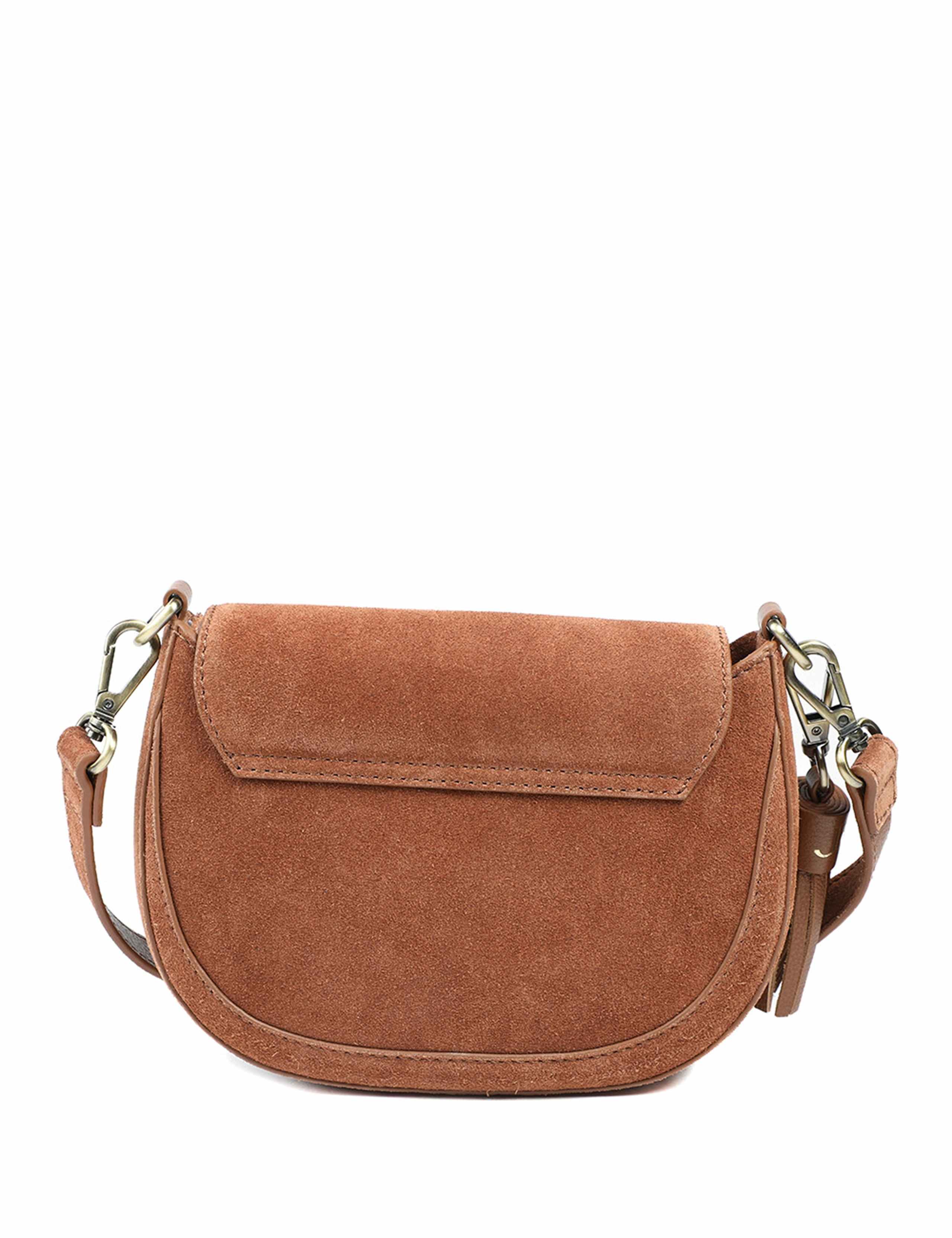 Suede Cross Body Bag 4 of 7