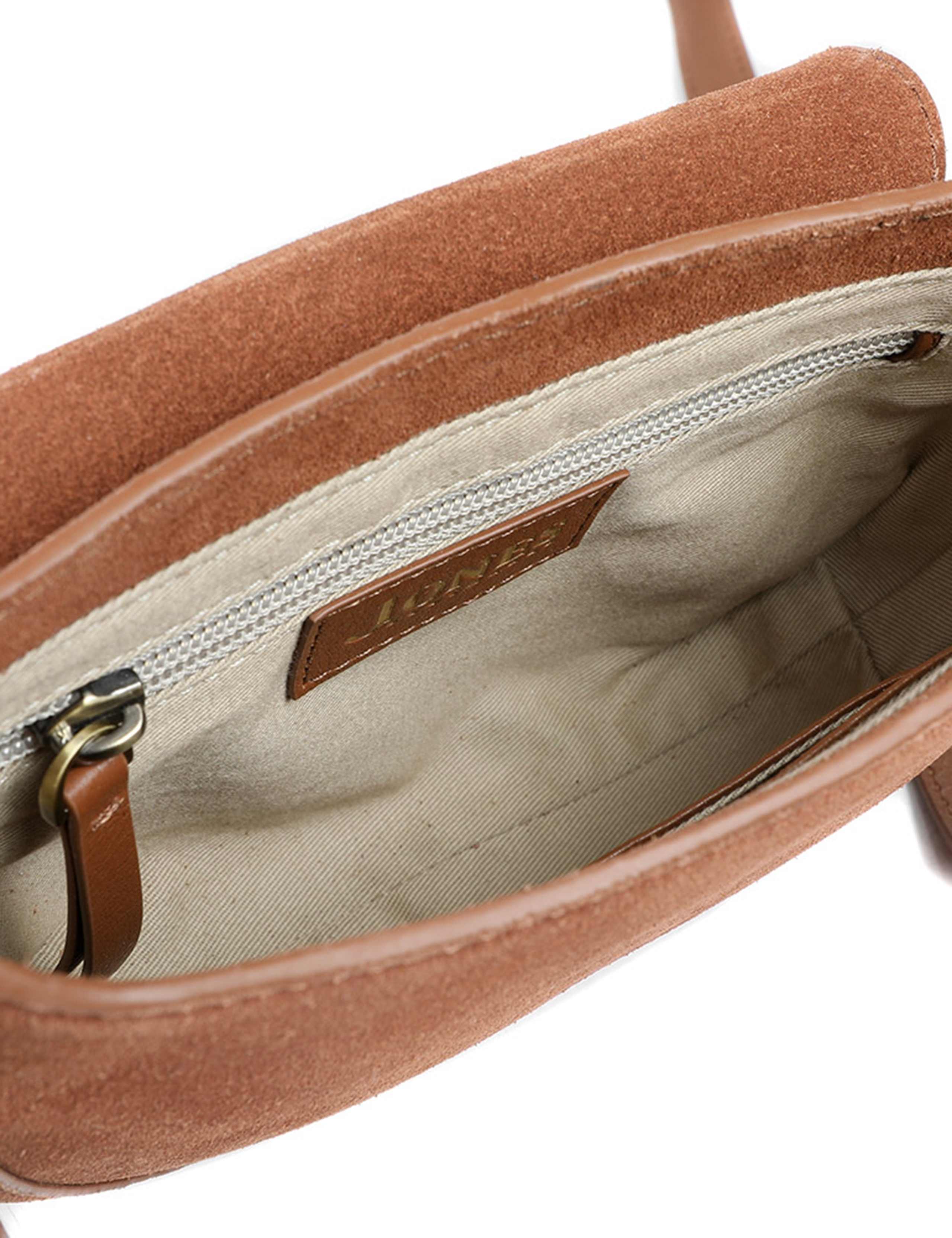 Suede Cross Body Bag 5 of 7