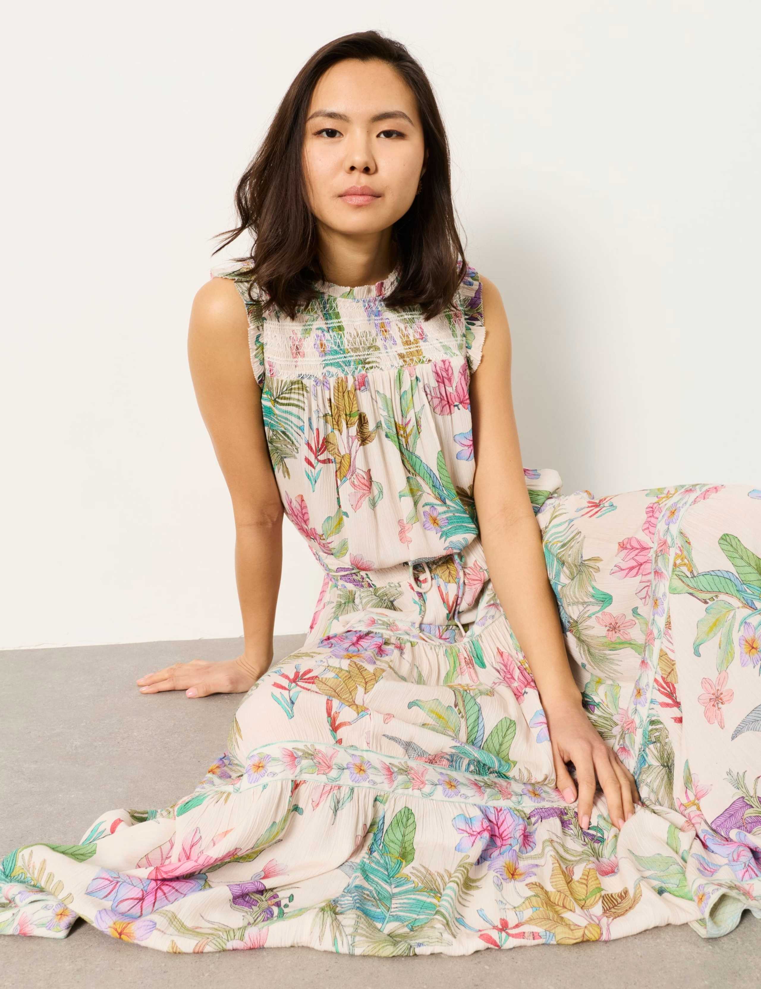 Printed High Neck Blouse 5 of 7