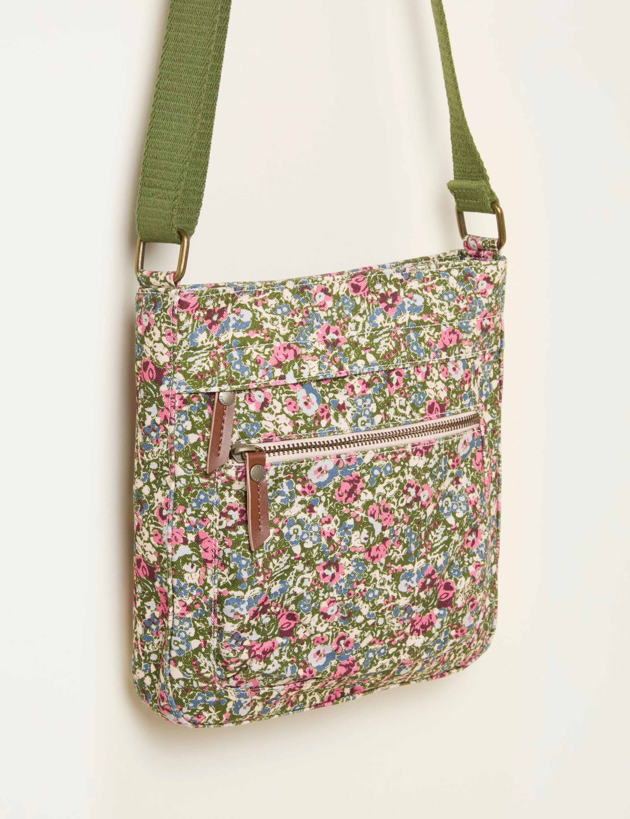 Pure Cotton Floral Cross Body Bag 3 of 3