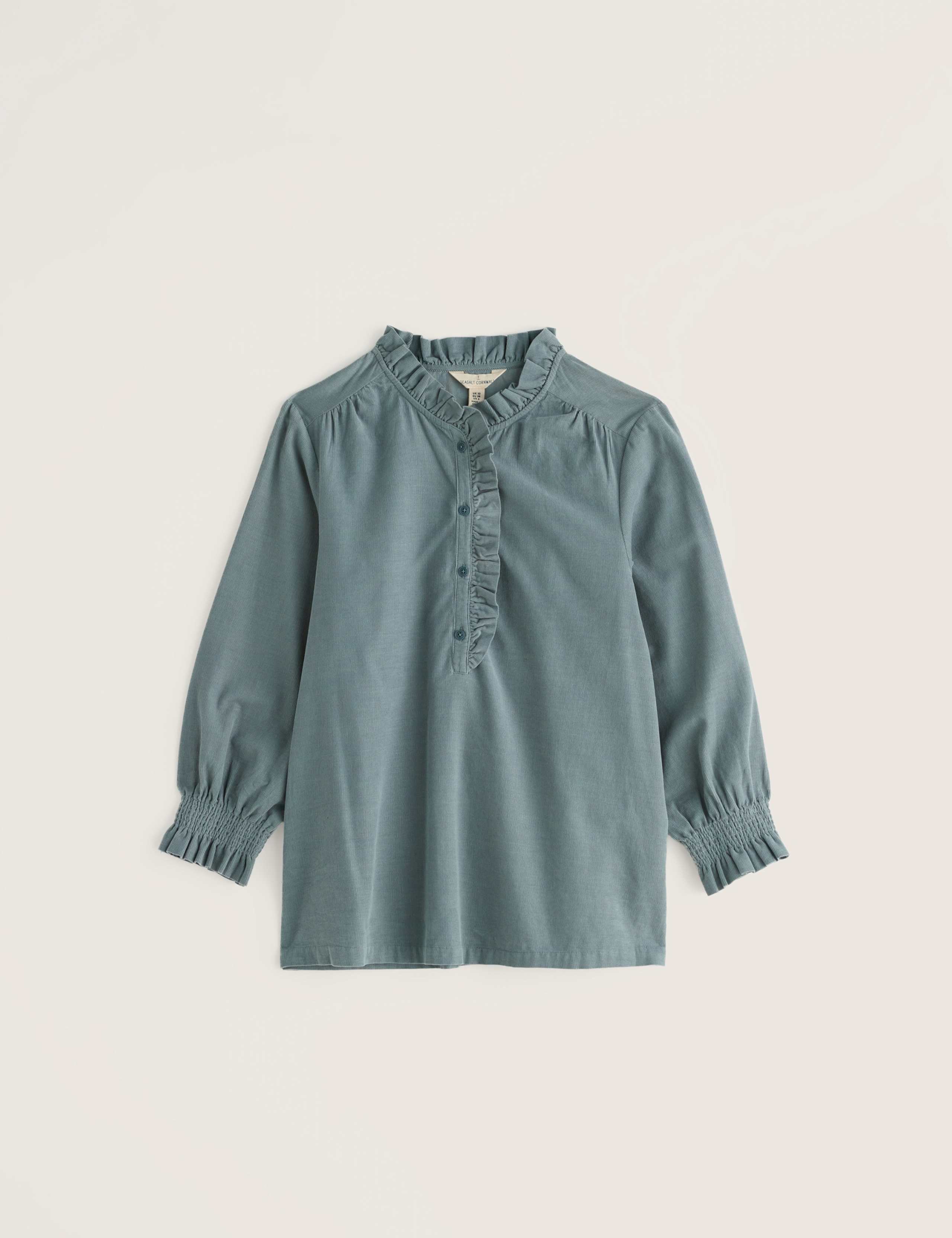 Cord Frill Detail Relaxed Top 2 of 5