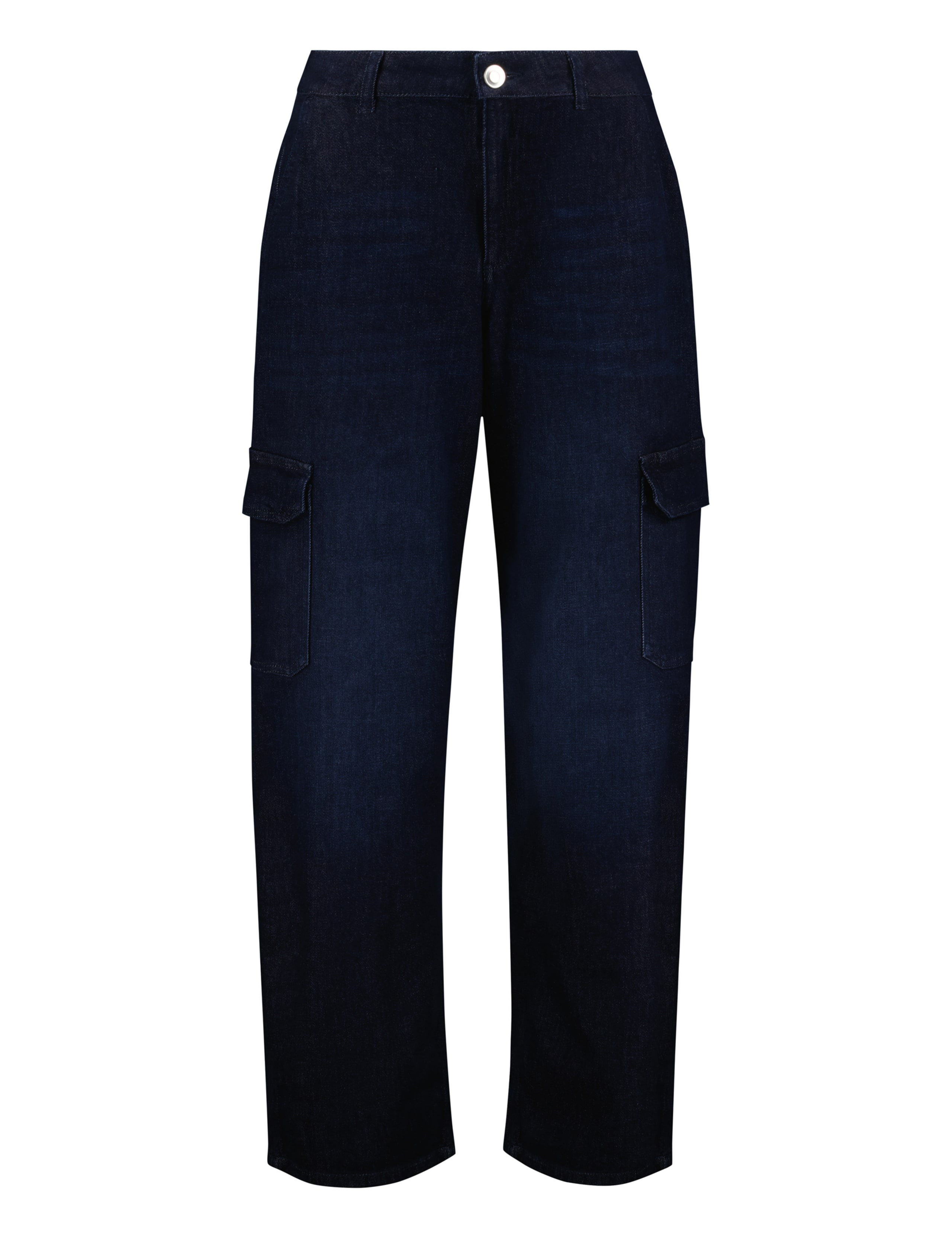 Mid Rise Wide Leg Cargo Jeans 2 of 5