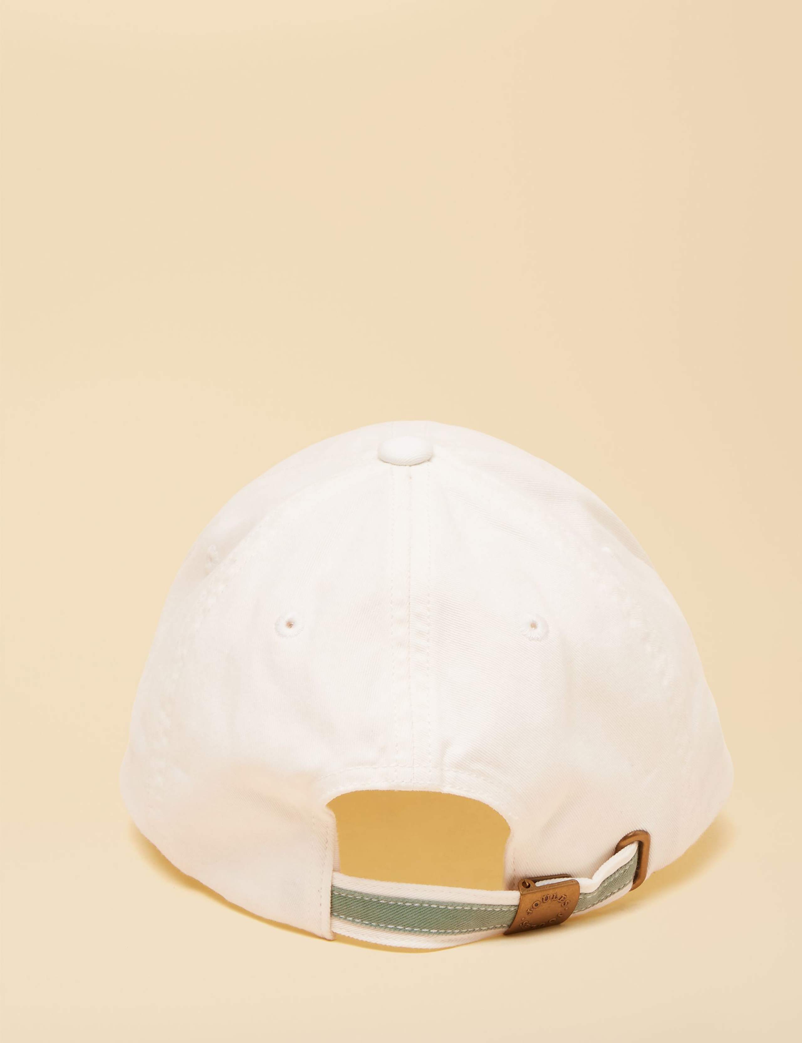 Pure Cotton Embroidered Baseball Cap 4 of 7