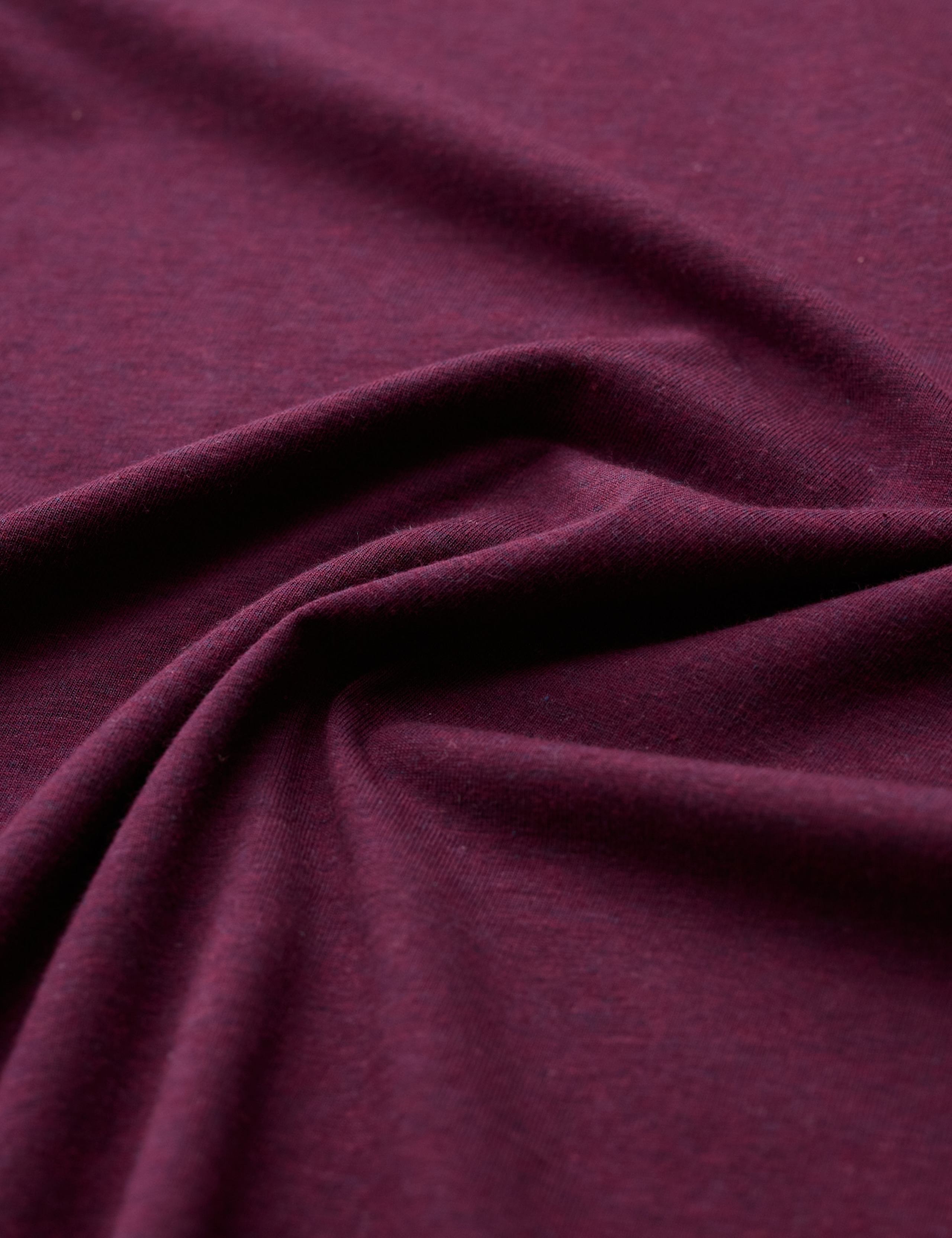 Cotton Rich Jersey Fitted Round Neck Top 5 of 5