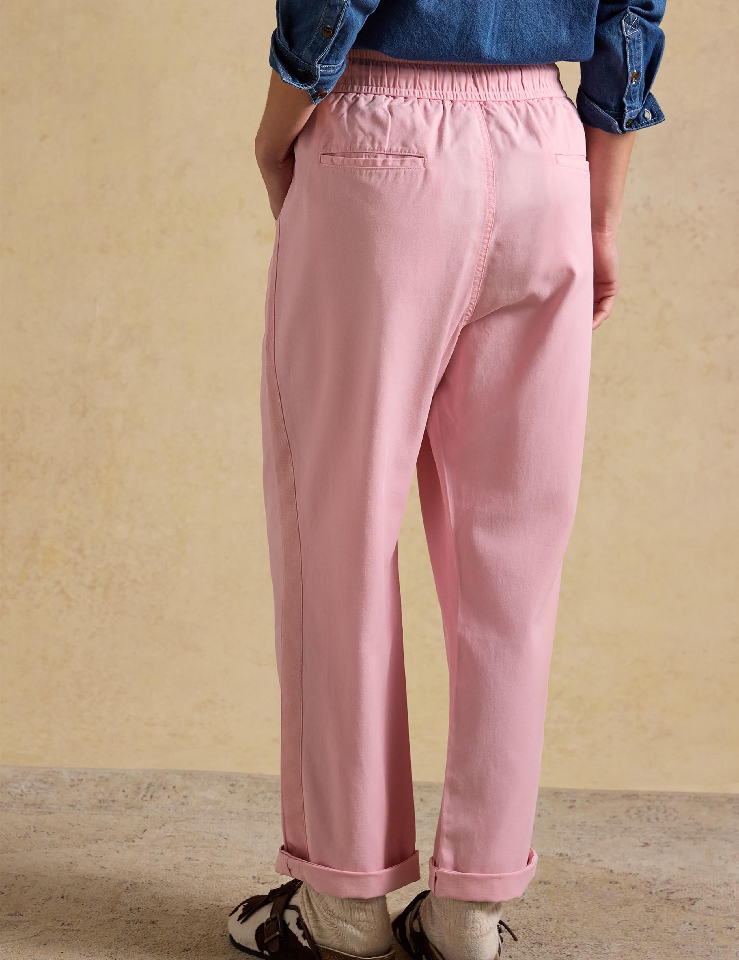 Lyocell Rich Drawstring Straight Leg Chinos 4 of 8