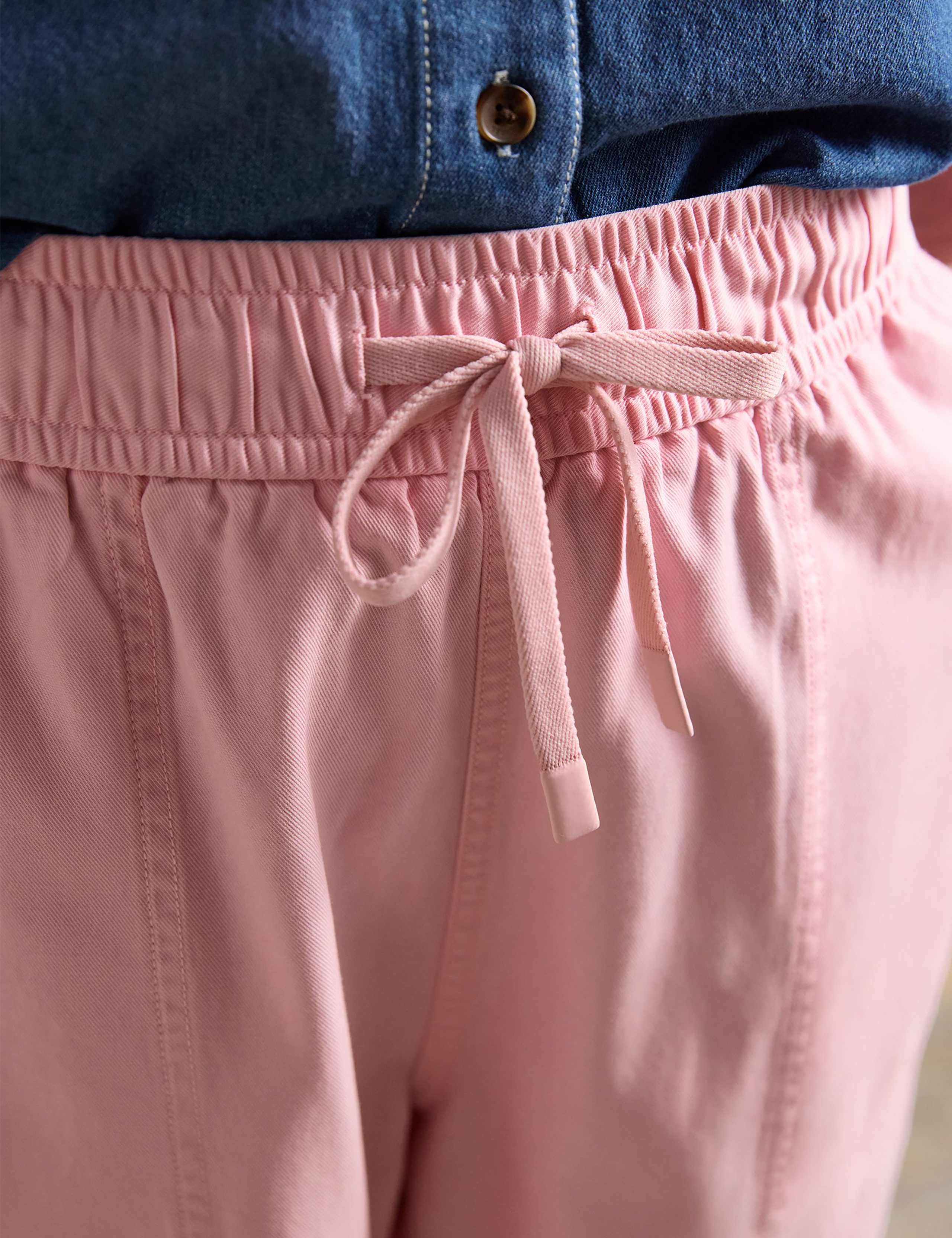 Lyocell Rich Drawstring Straight Leg Chinos 5 of 8