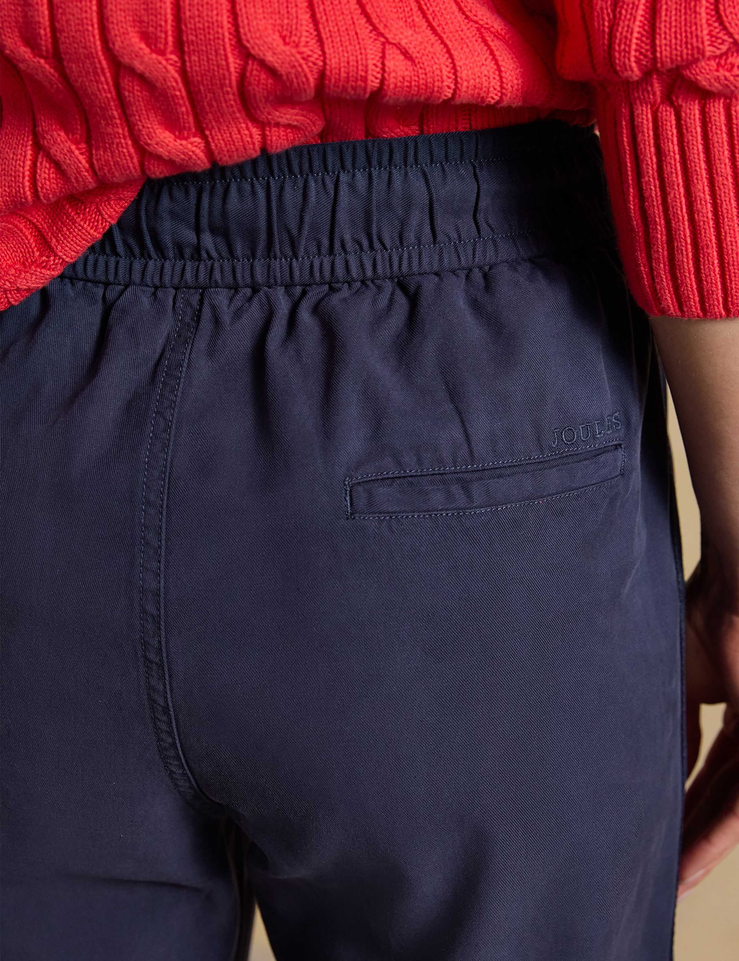 Lyocell Rich Drawstring Straight Leg Chinos 6 of 8