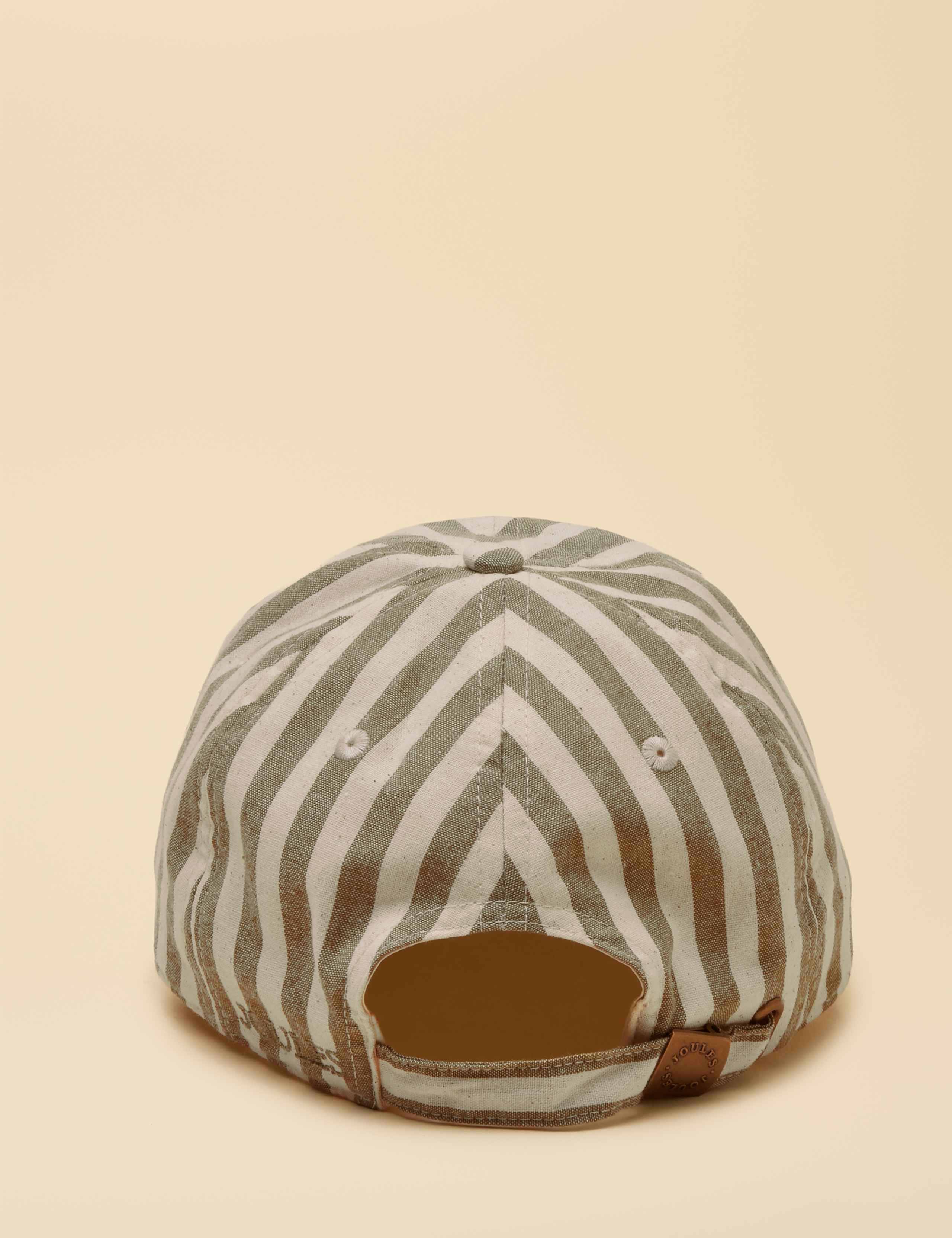 Pure Cotton Striped Baseball Cap 2 of 6