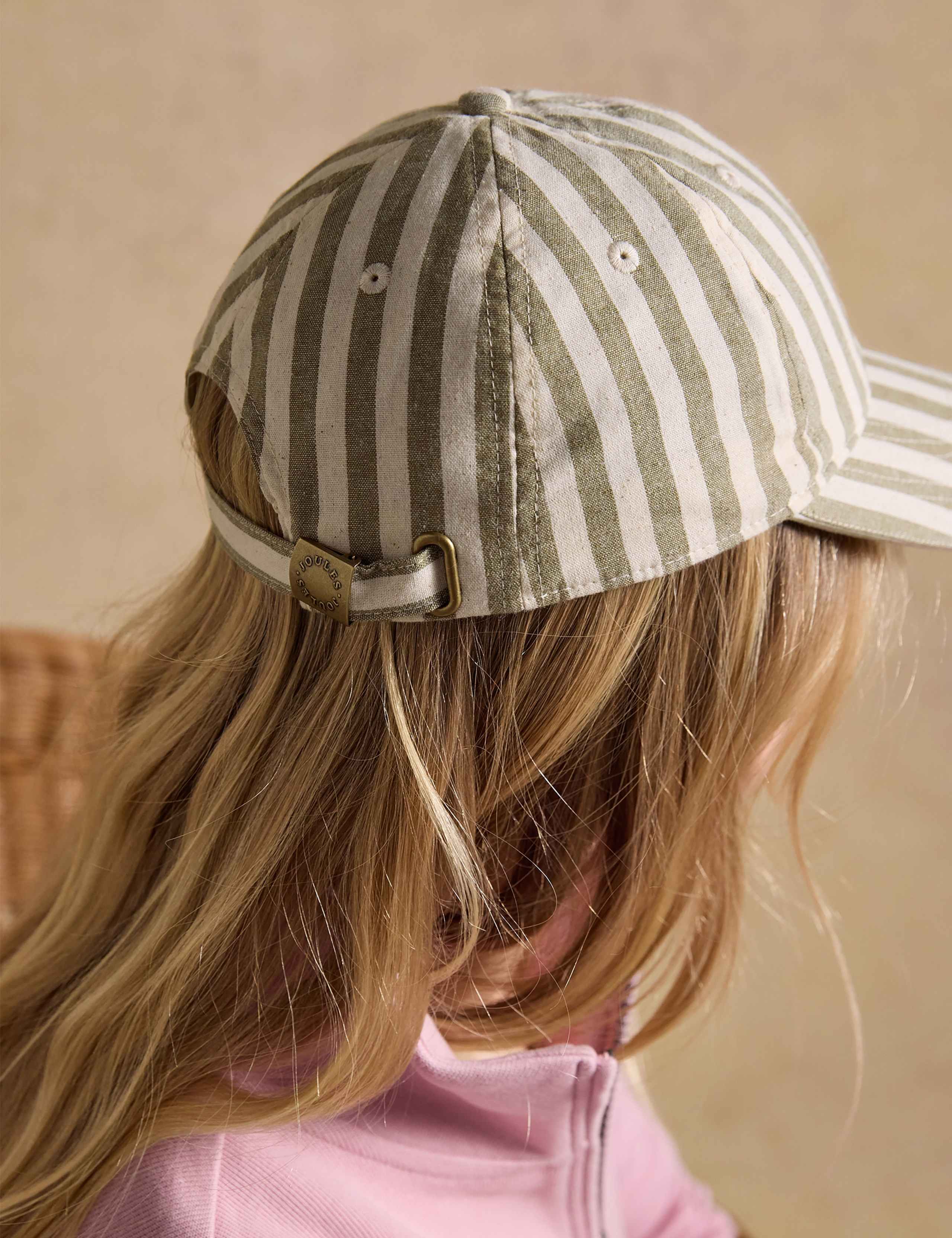 Pure Cotton Striped Baseball Cap 3 of 6