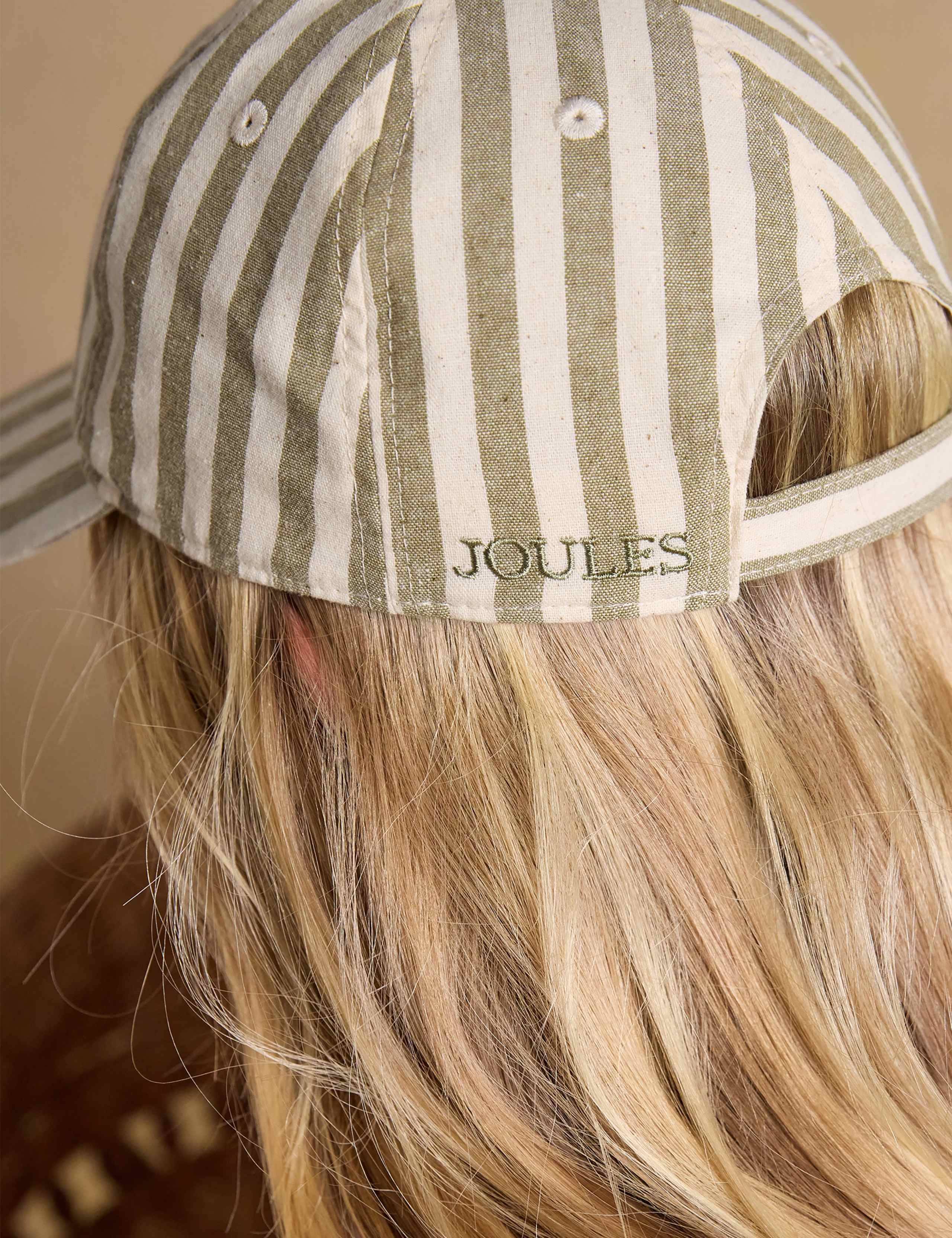 Pure Cotton Striped Baseball Cap 4 of 6