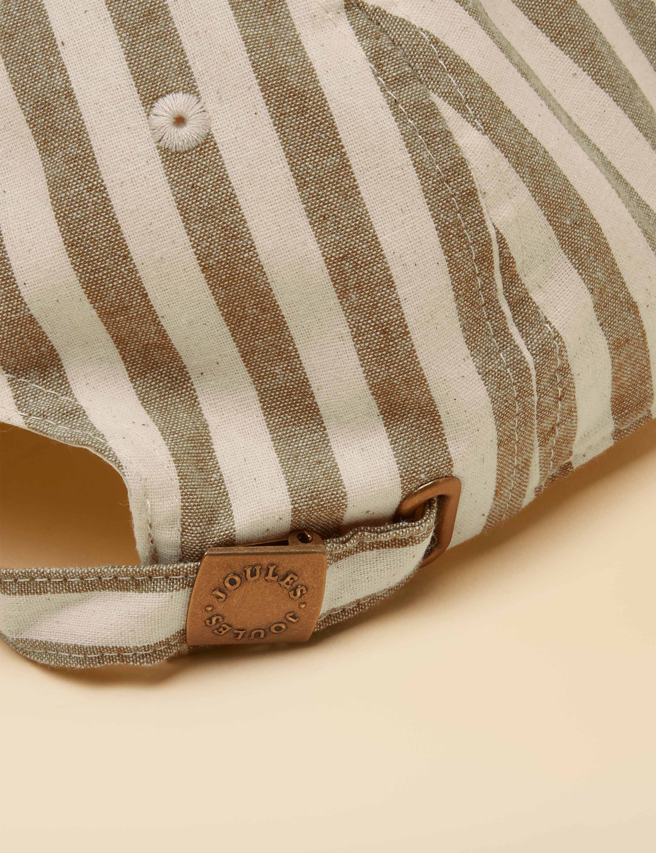 Pure Cotton Striped Baseball Cap 6 of 6