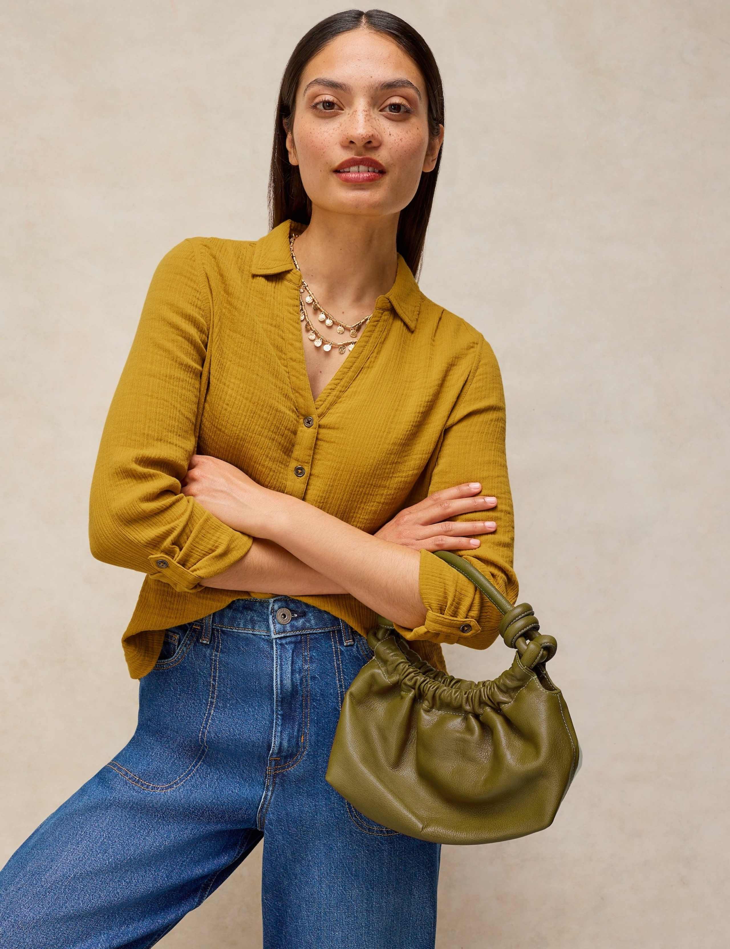 Pure Cotton Collared Shirt 4 of 6