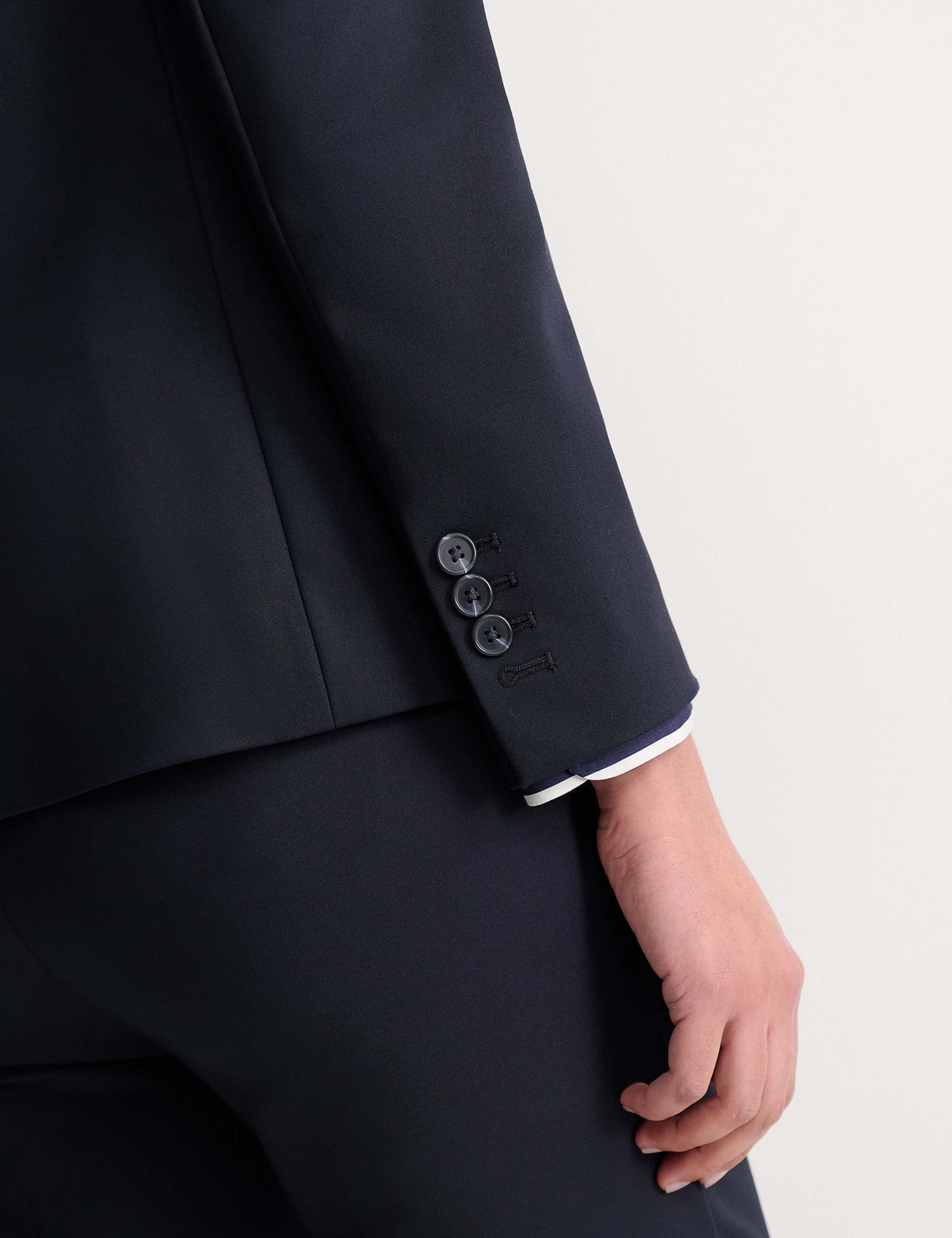 Cotton Rich Tailored Blazer 4 of 4