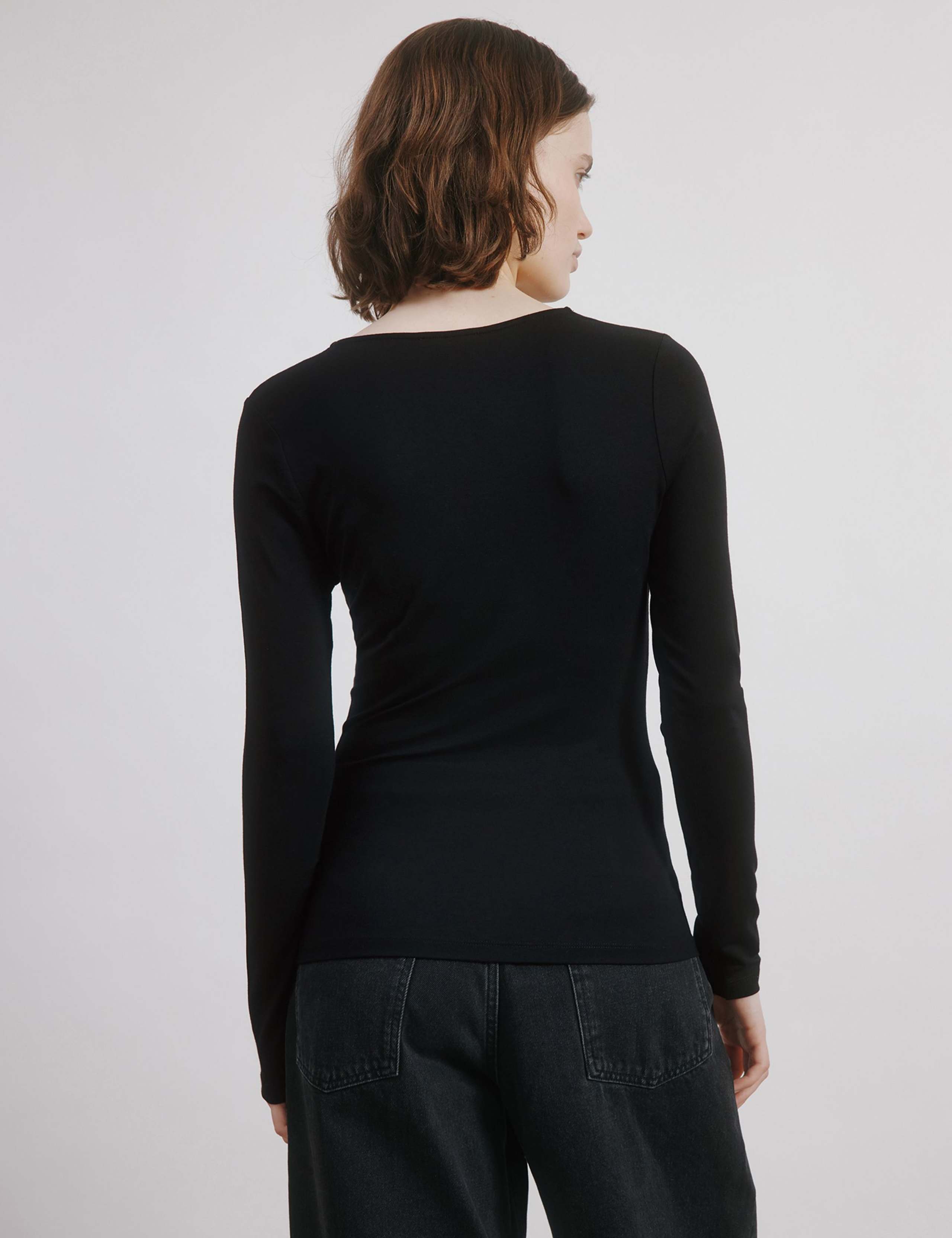 Deep V Neck Top 3 of 4
