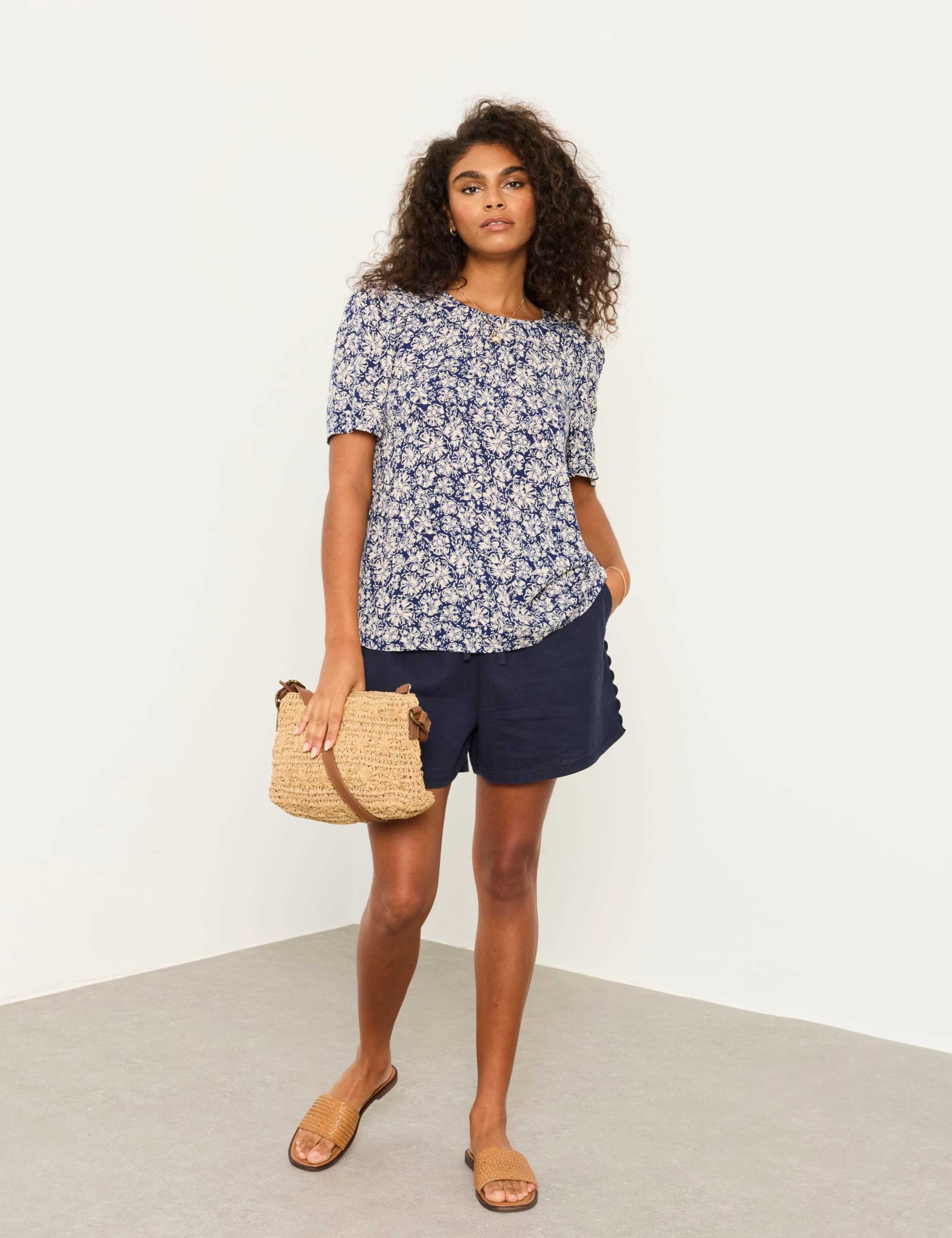 Shell Print Blouse 3 of 7