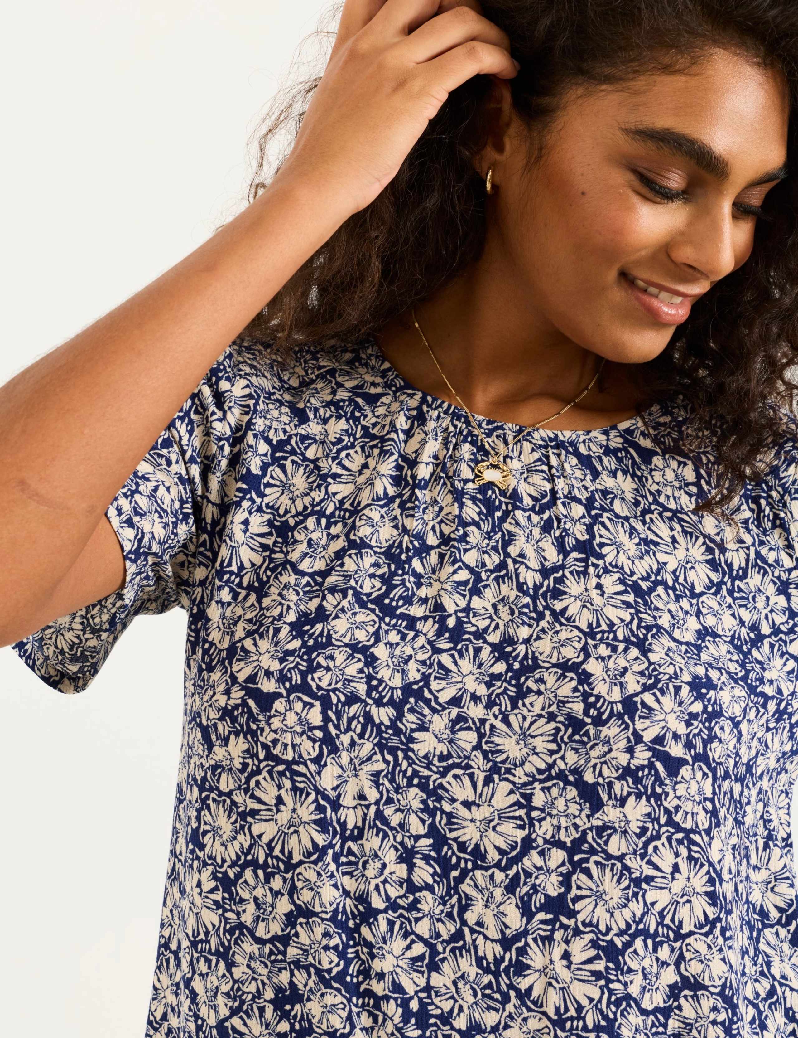 Shell Print Blouse 5 of 7
