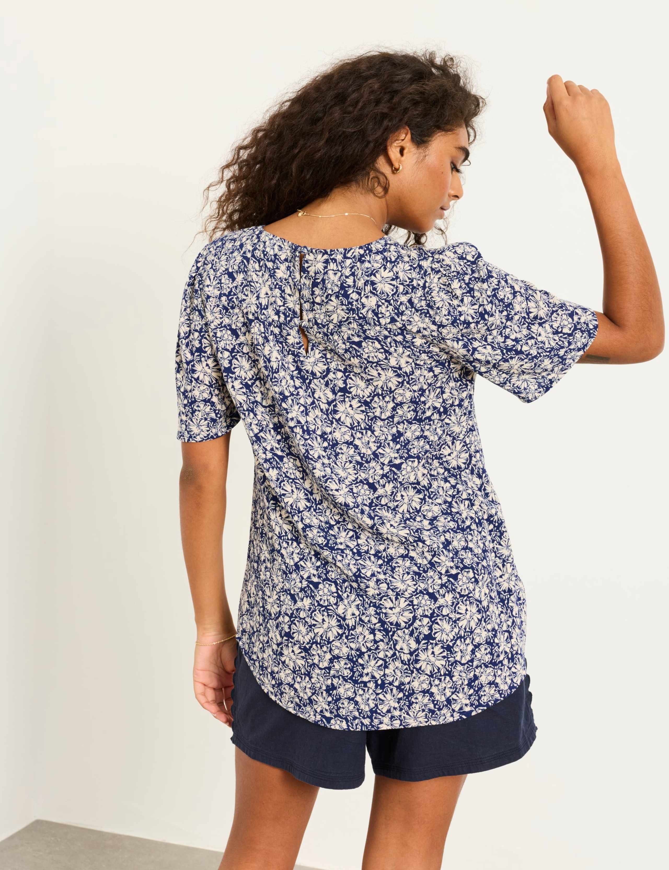 Shell Print Blouse 6 of 7