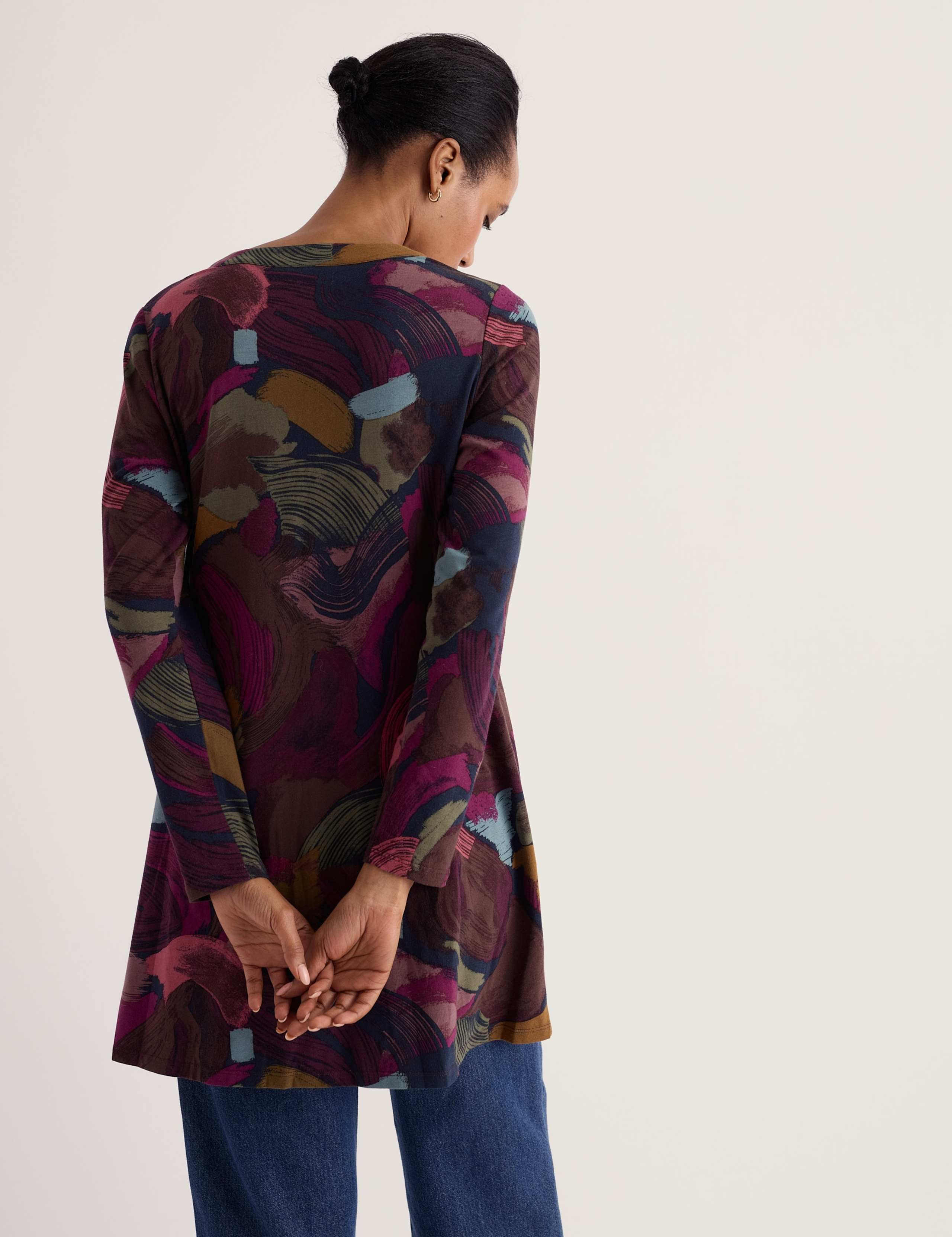 Cotton Rich Printed Tunic 3 of 5