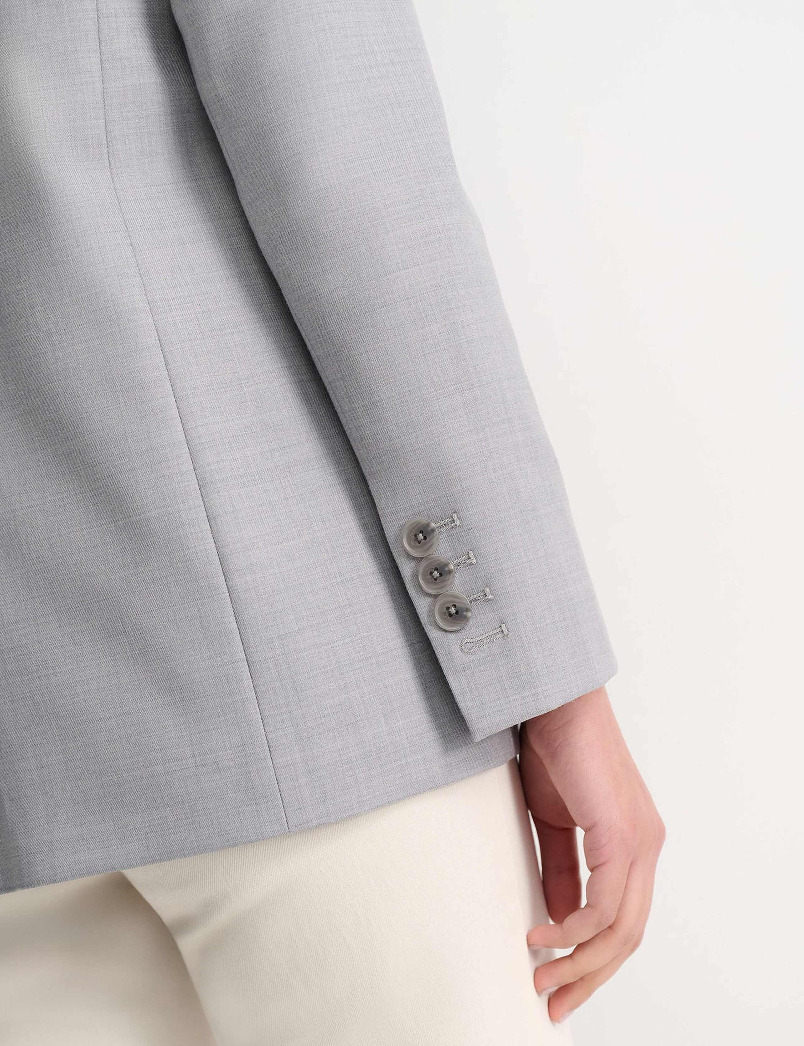 Wool Blend Tailored Blazer 5 of 5