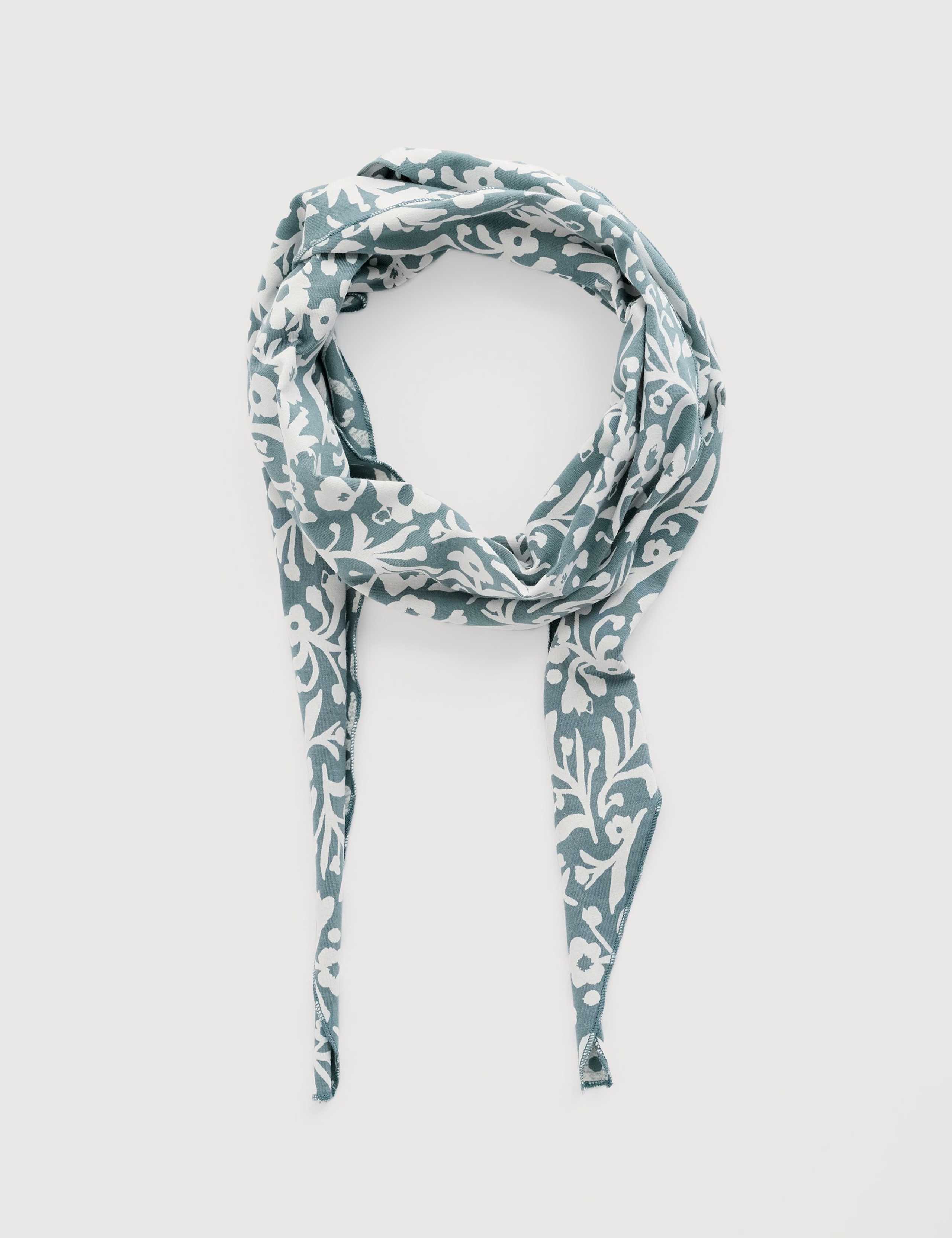 Floral Skinny Scarf 2 of 3