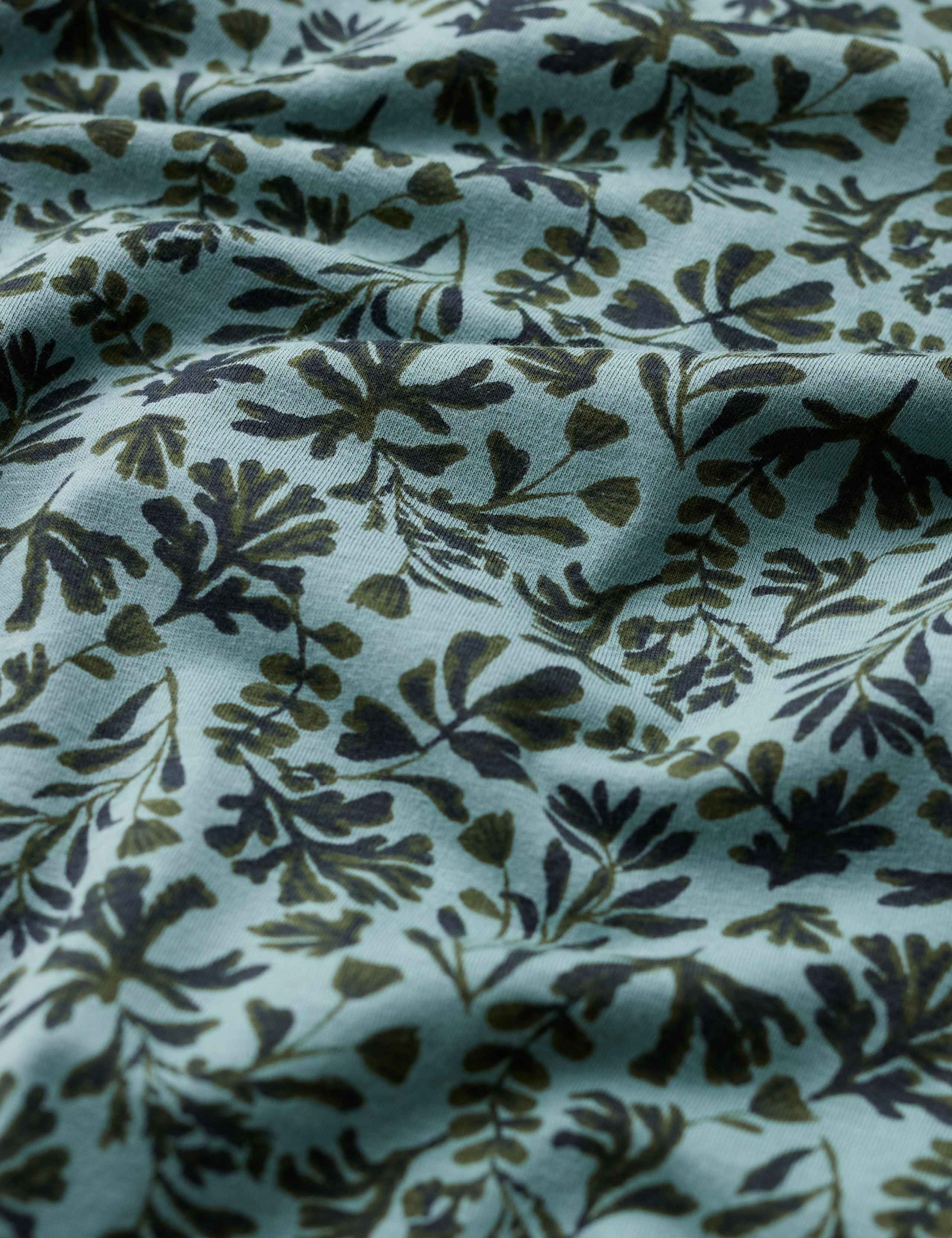 Cotton Rich Jersey Floral Relaxed Tunic 5 of 5