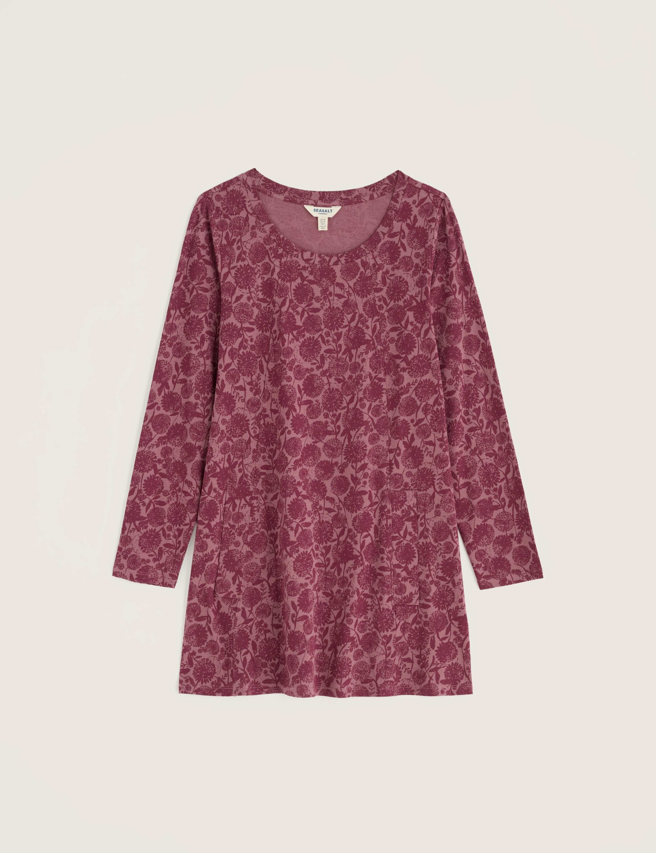 Cotton Rich Floral Notch Neck Tunic 2 of 5