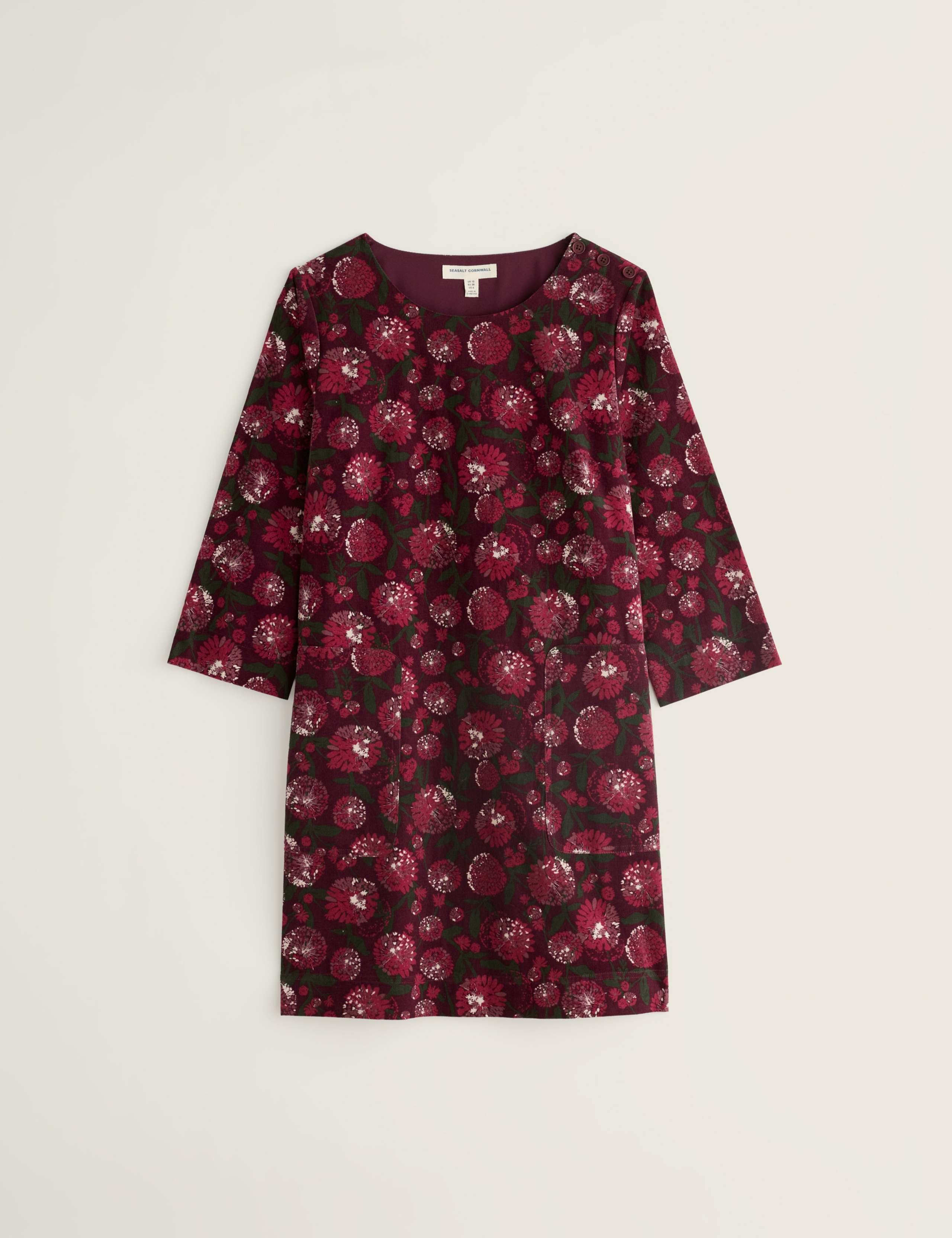 Pure Cotton Floral Print Relaxed Tunic 2 of 5