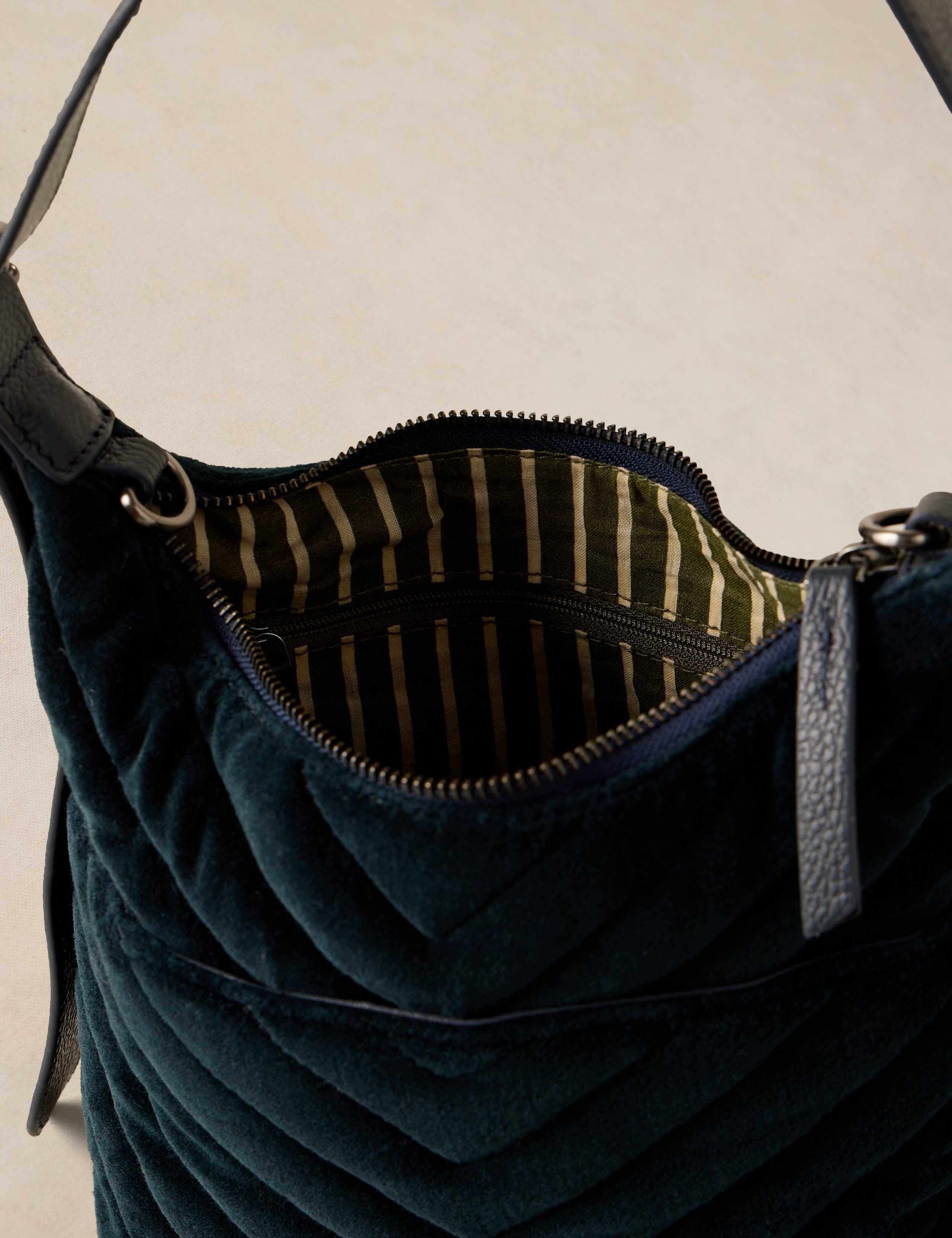 Sophia Velvet Mini Tote Bag 4 of 4