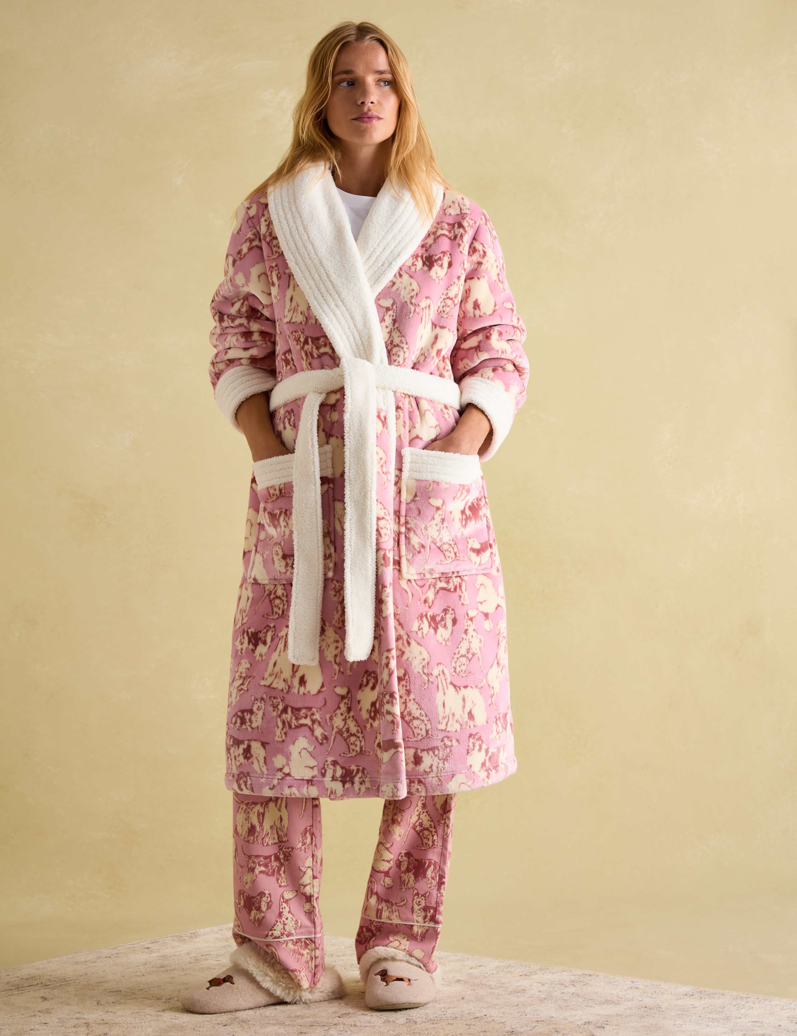 Animal Print Dressing Gown 1 of 5