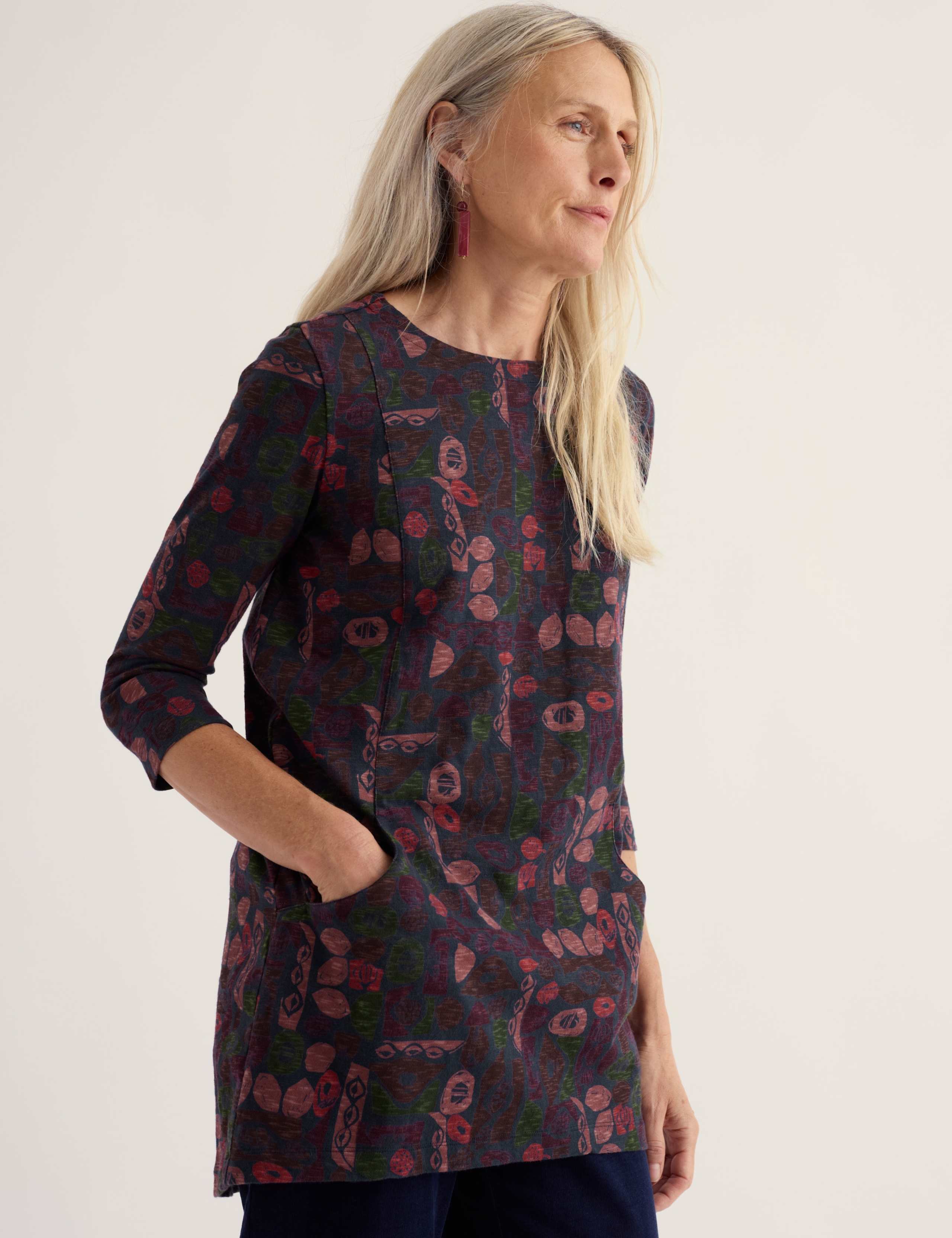 Pure Cotton Printed Tunic 3 of 5