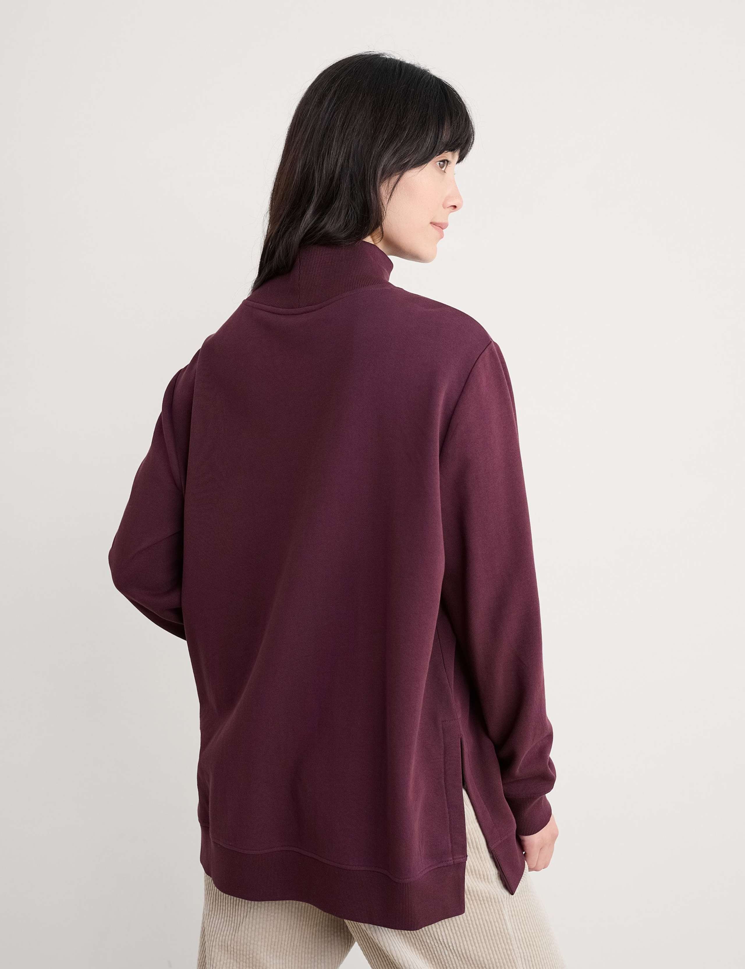 Pure Cotton Relaxed Sweatshirt 4 of 5