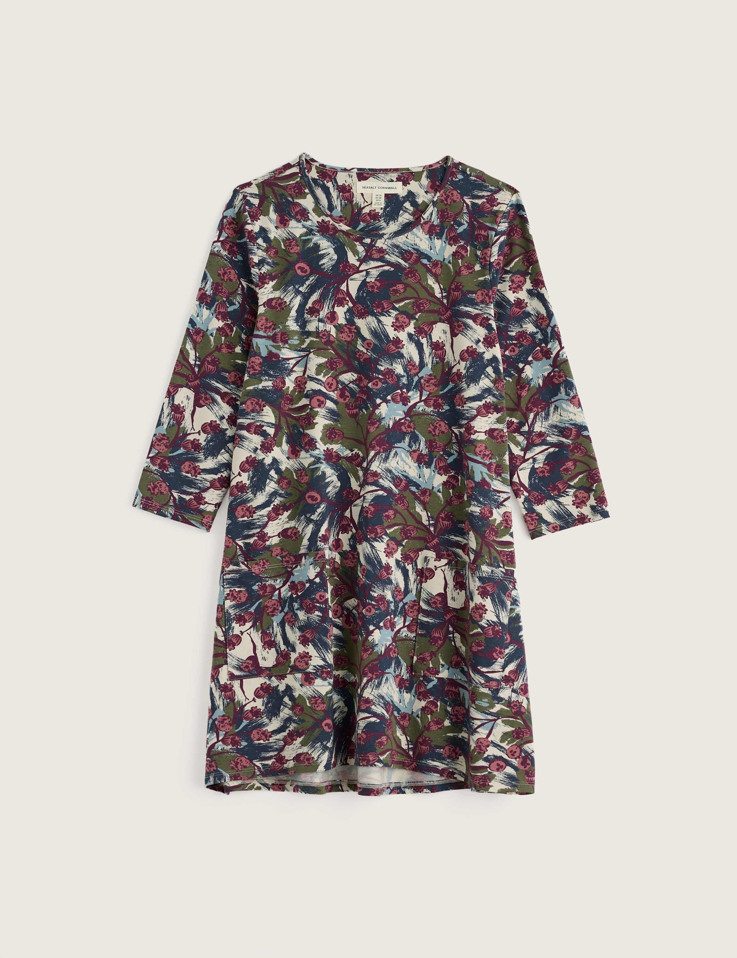 Floral Round Neck Tunic with Cotton 2 of 4