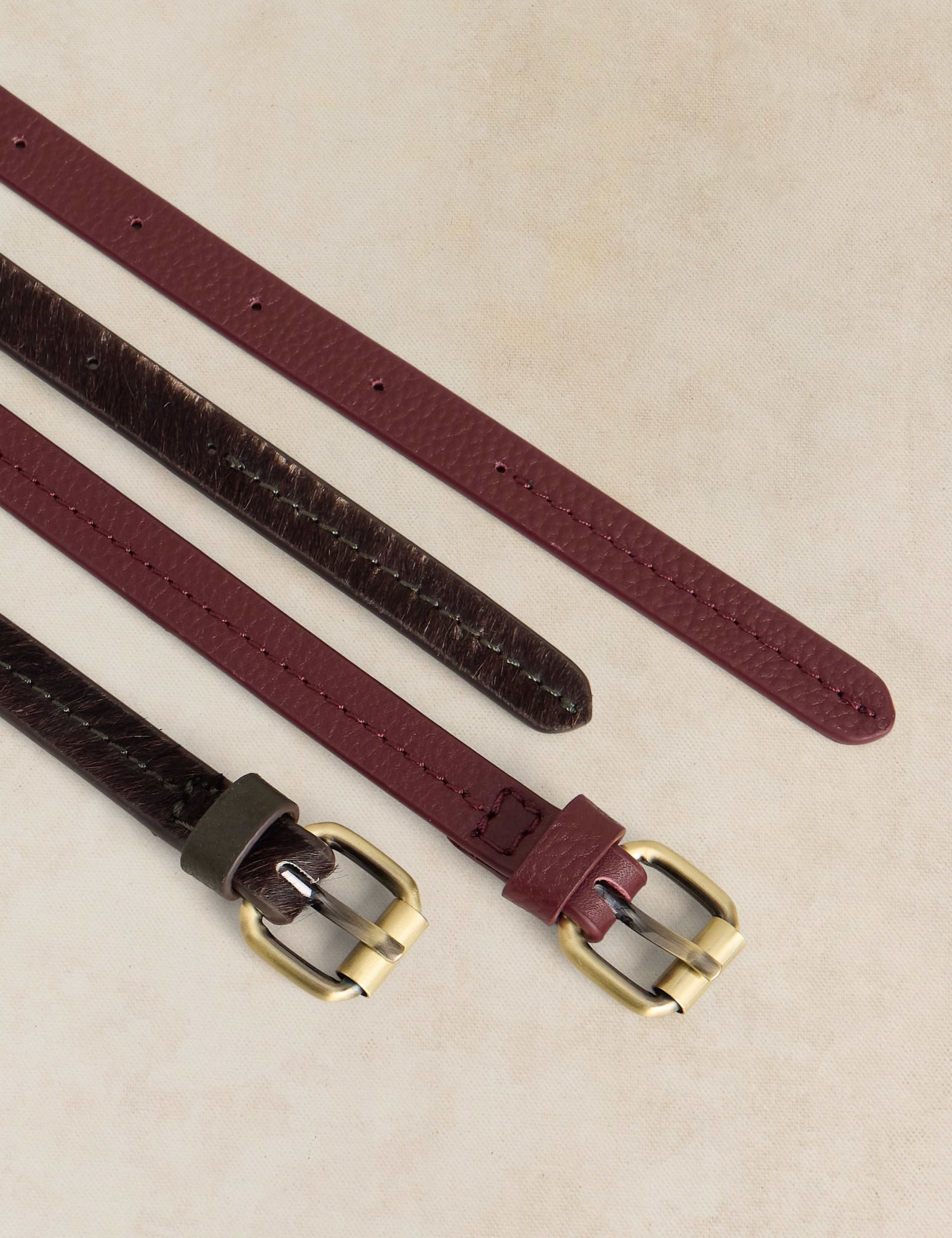 2 Pack Leather Belt 4 of 4