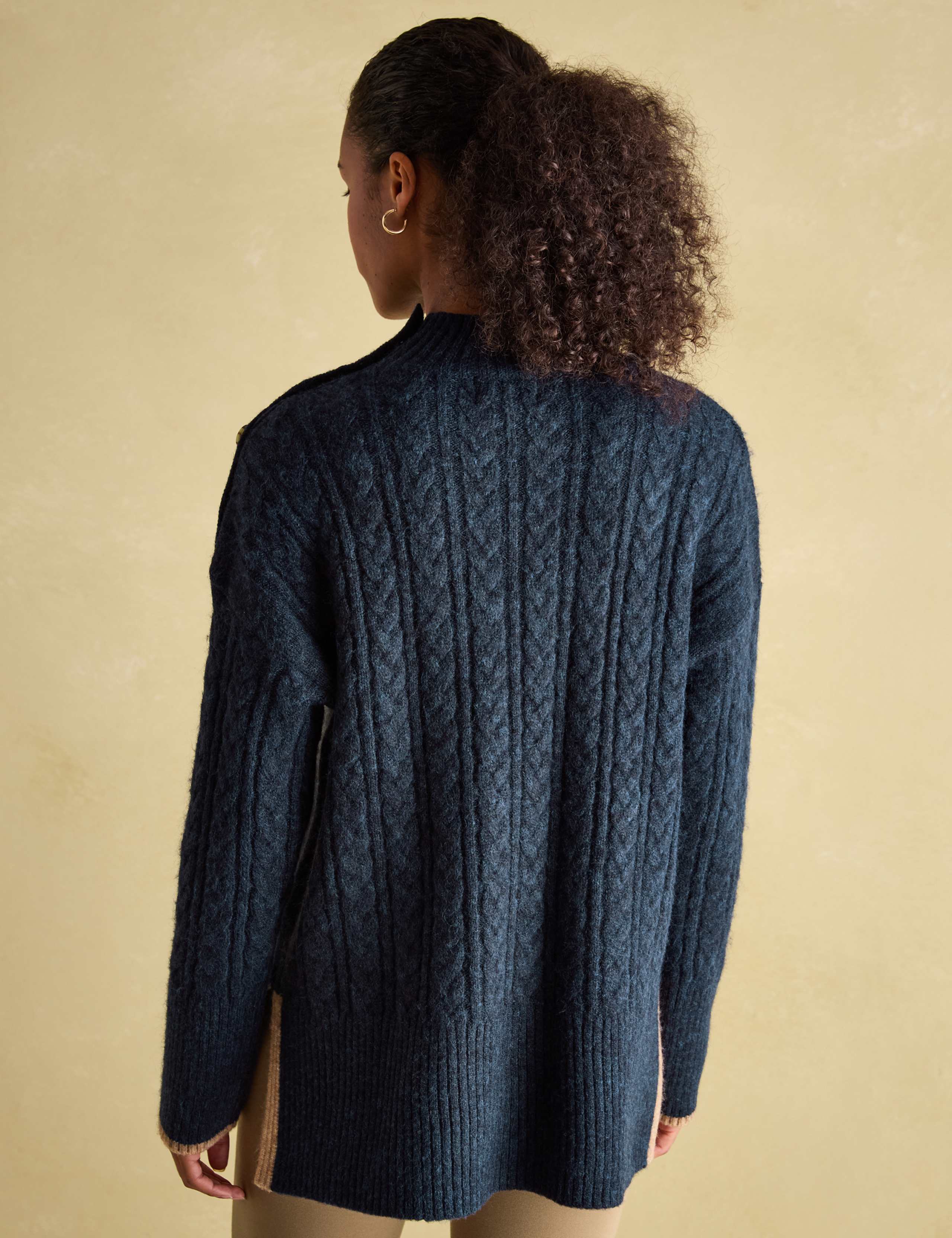 Funnel Neck Jumper with Wool 3 of 5