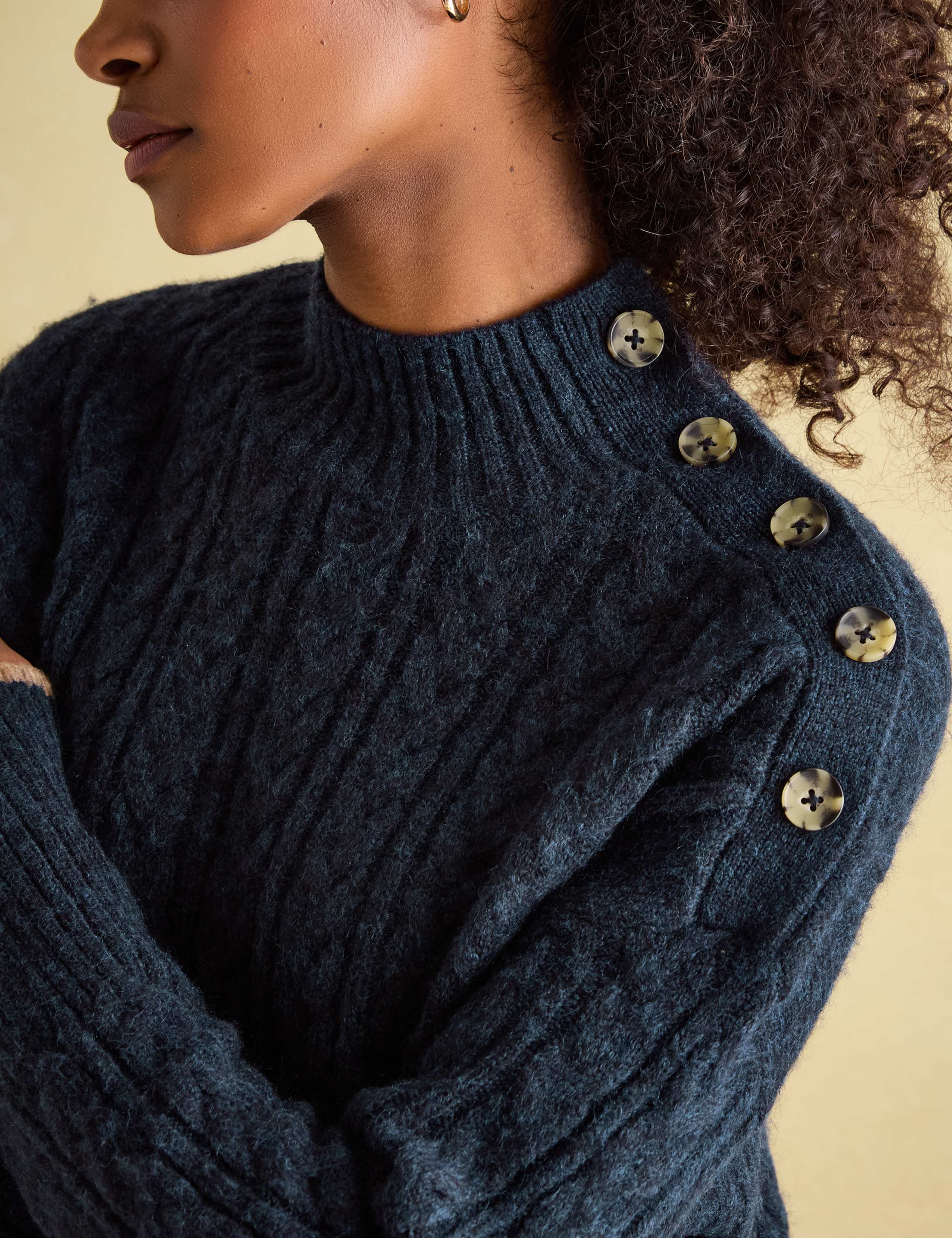 Funnel Neck Jumper with Wool 4 of 5