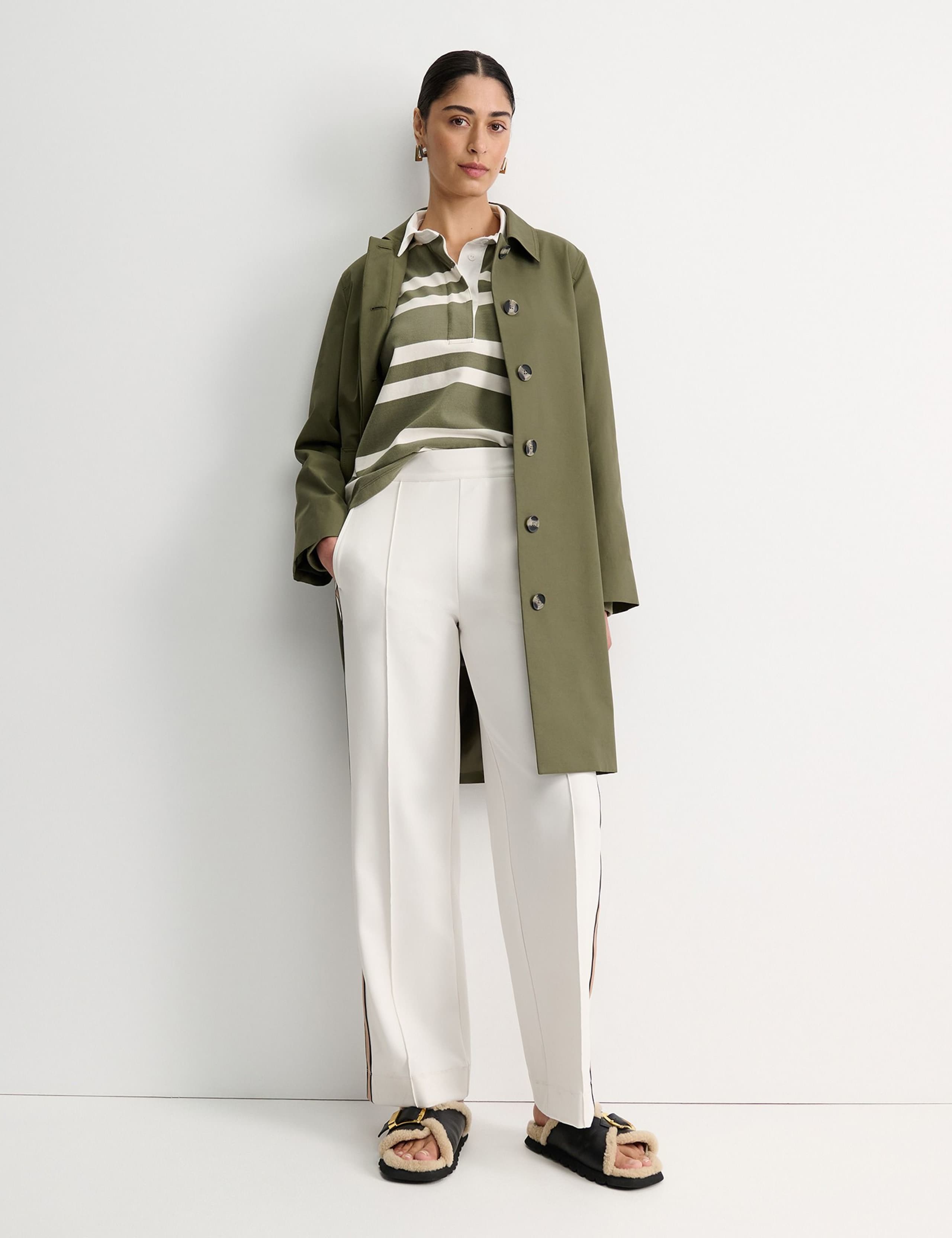 Cotton Rich Longline Trench Coat 2 of 5