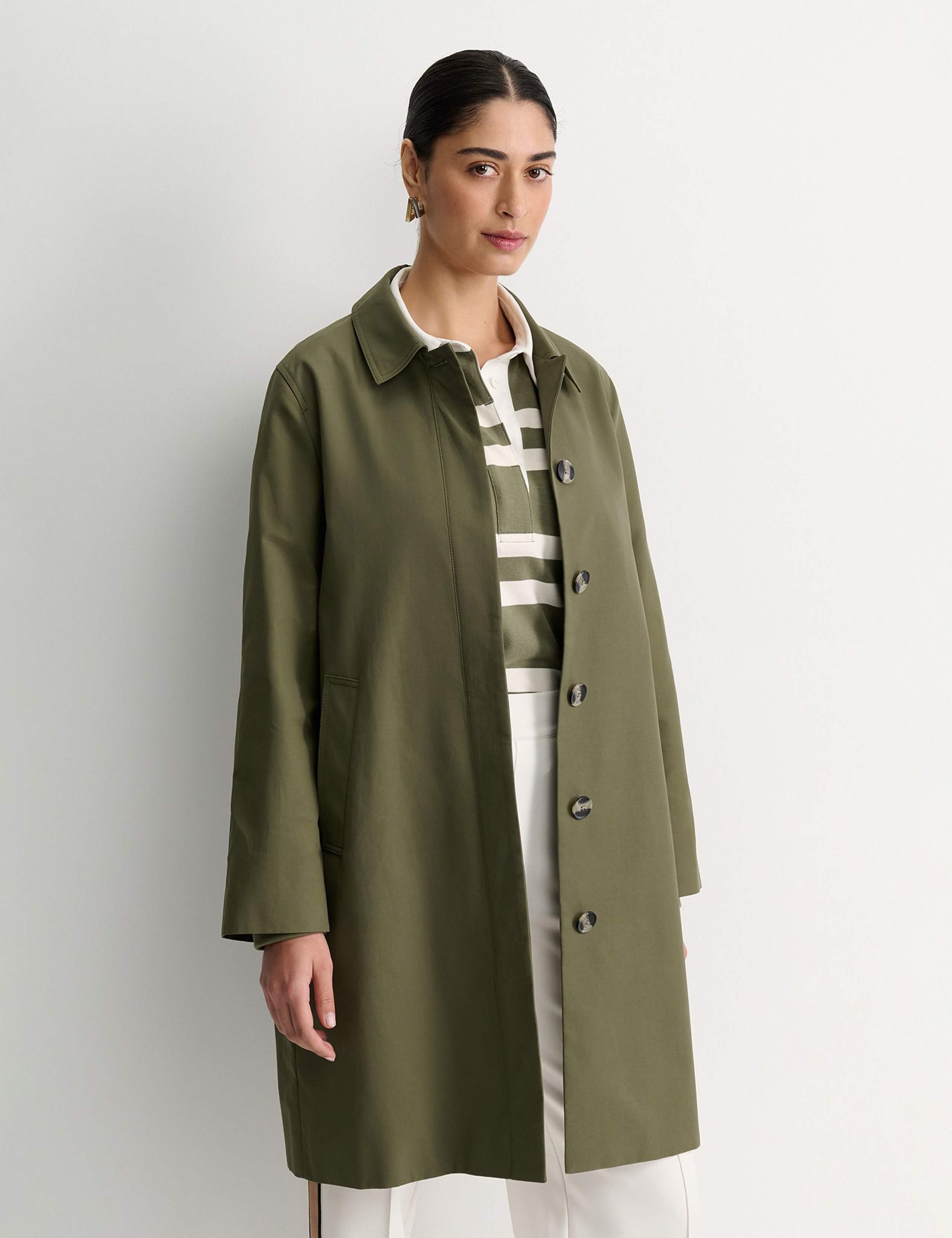 Cotton Rich Longline Trench Coat 3 of 5