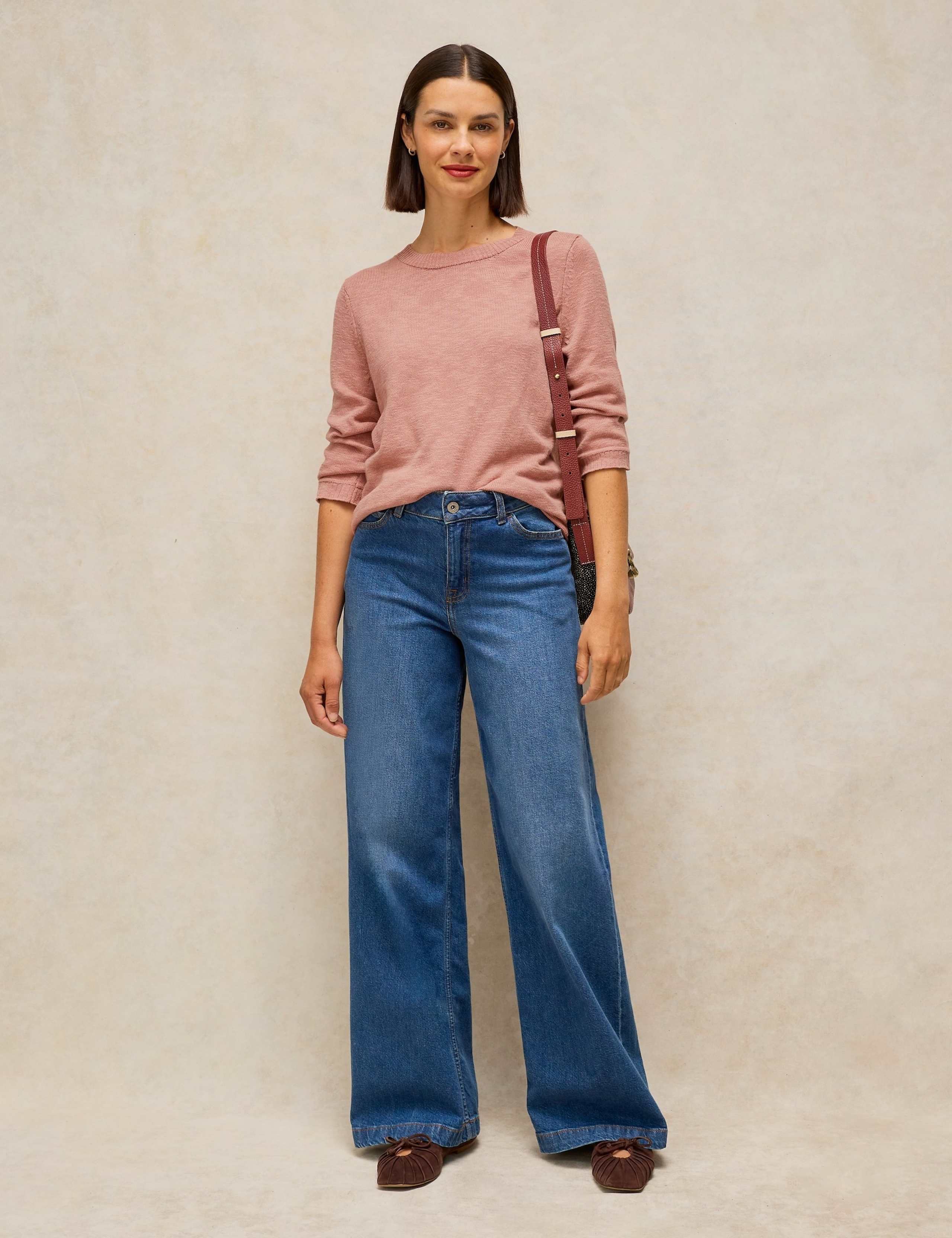 Cotton Rich Crew Neck Jumper 3 of 6