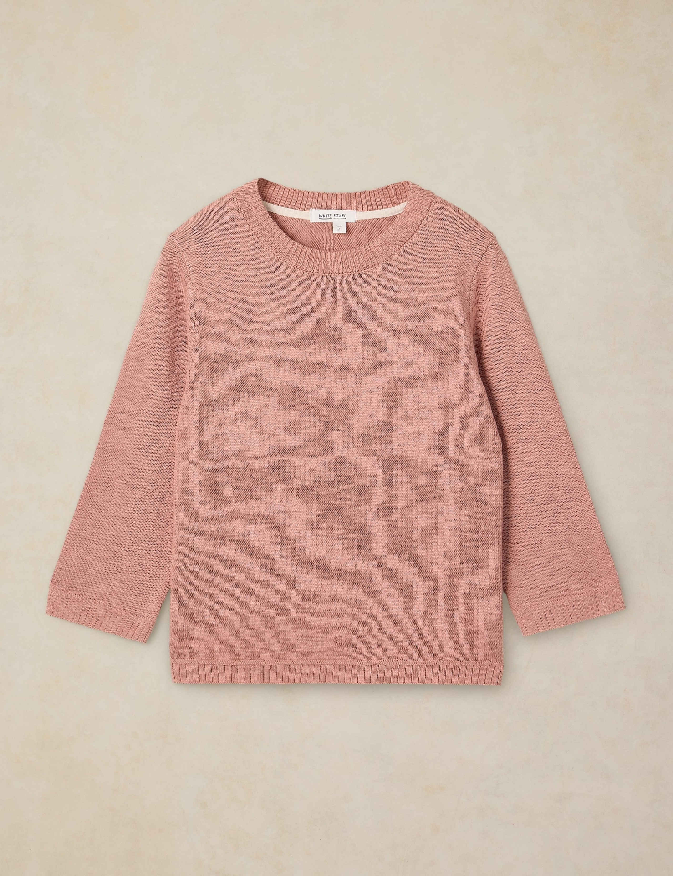 Cotton Rich Crew Neck Jumper 2 of 6