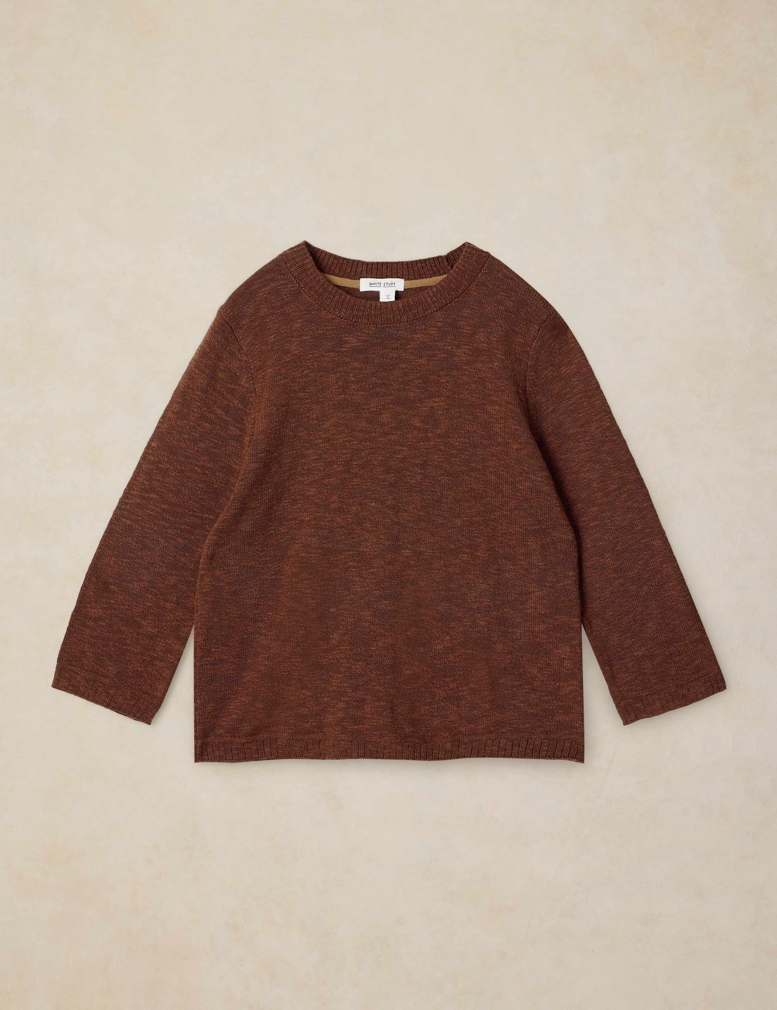 Cotton Rich Crew Neck Jumper 2 of 6