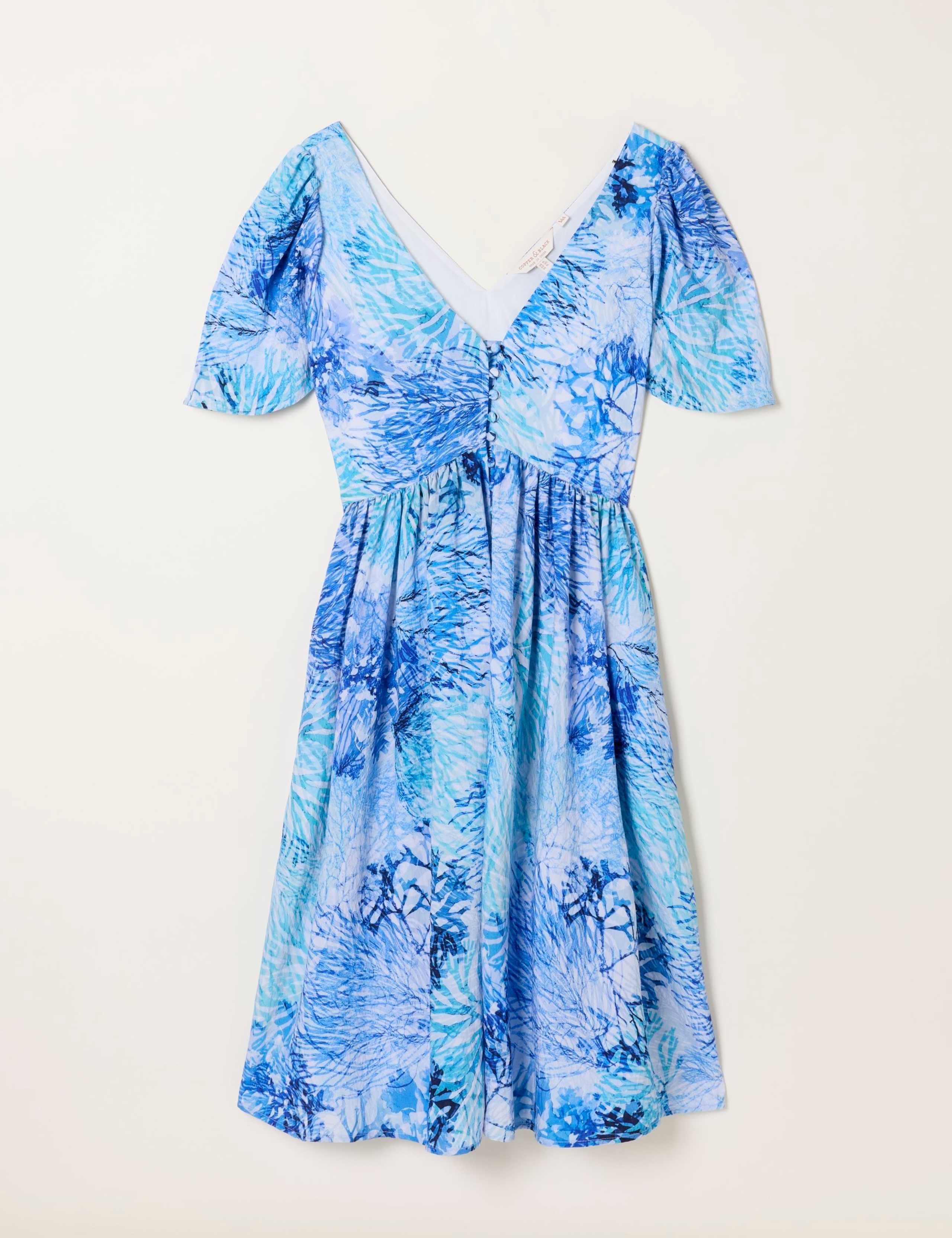 Printed Mini Tea Dress 2 of 4