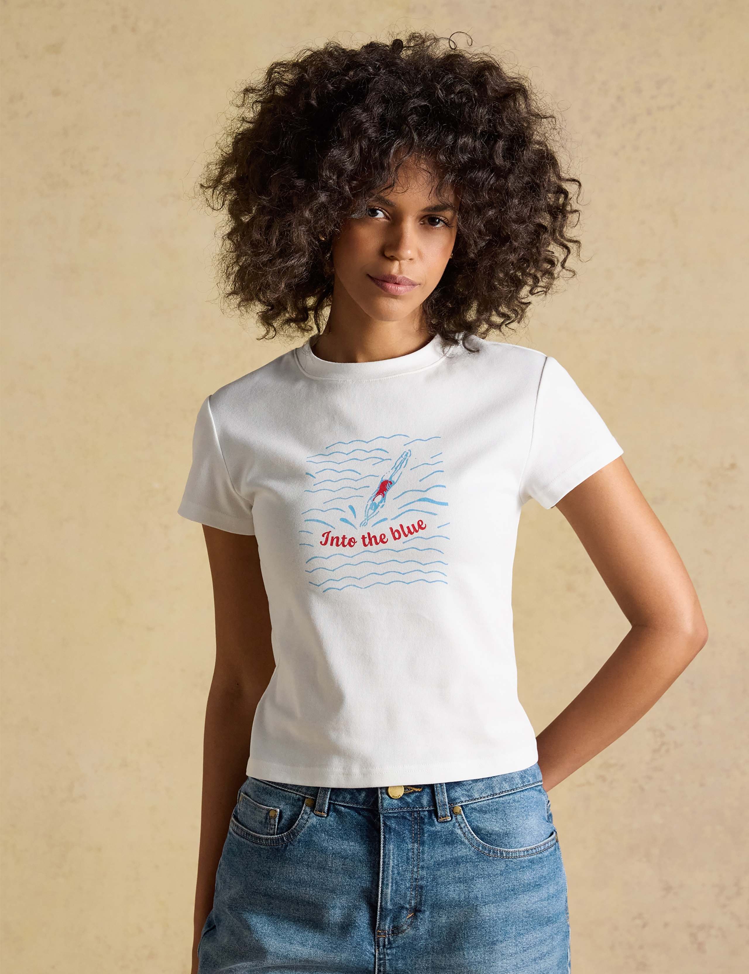 Cotton Rich Graphic T-Shirt 1 of 9