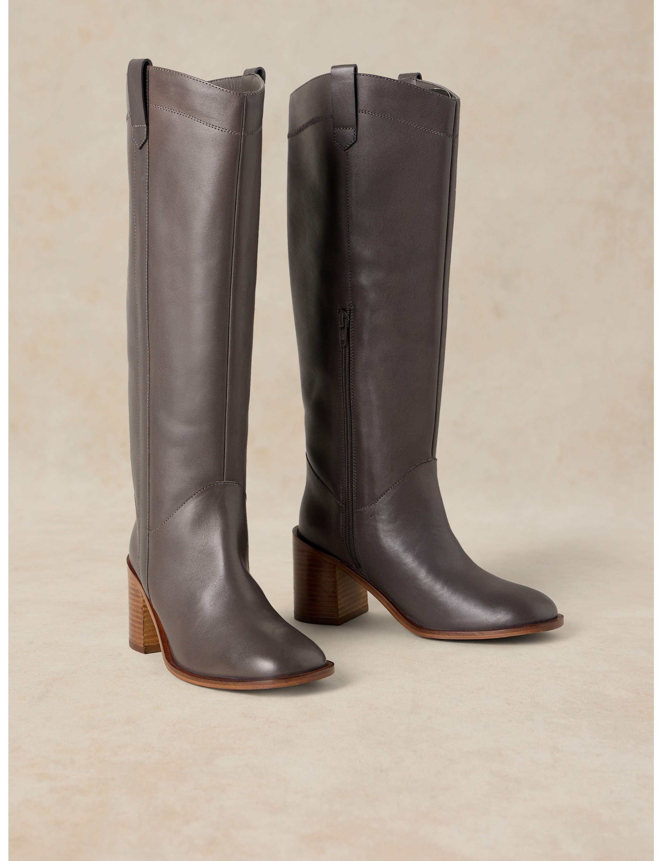 Isla Leather Knee High Boots 3 of 5