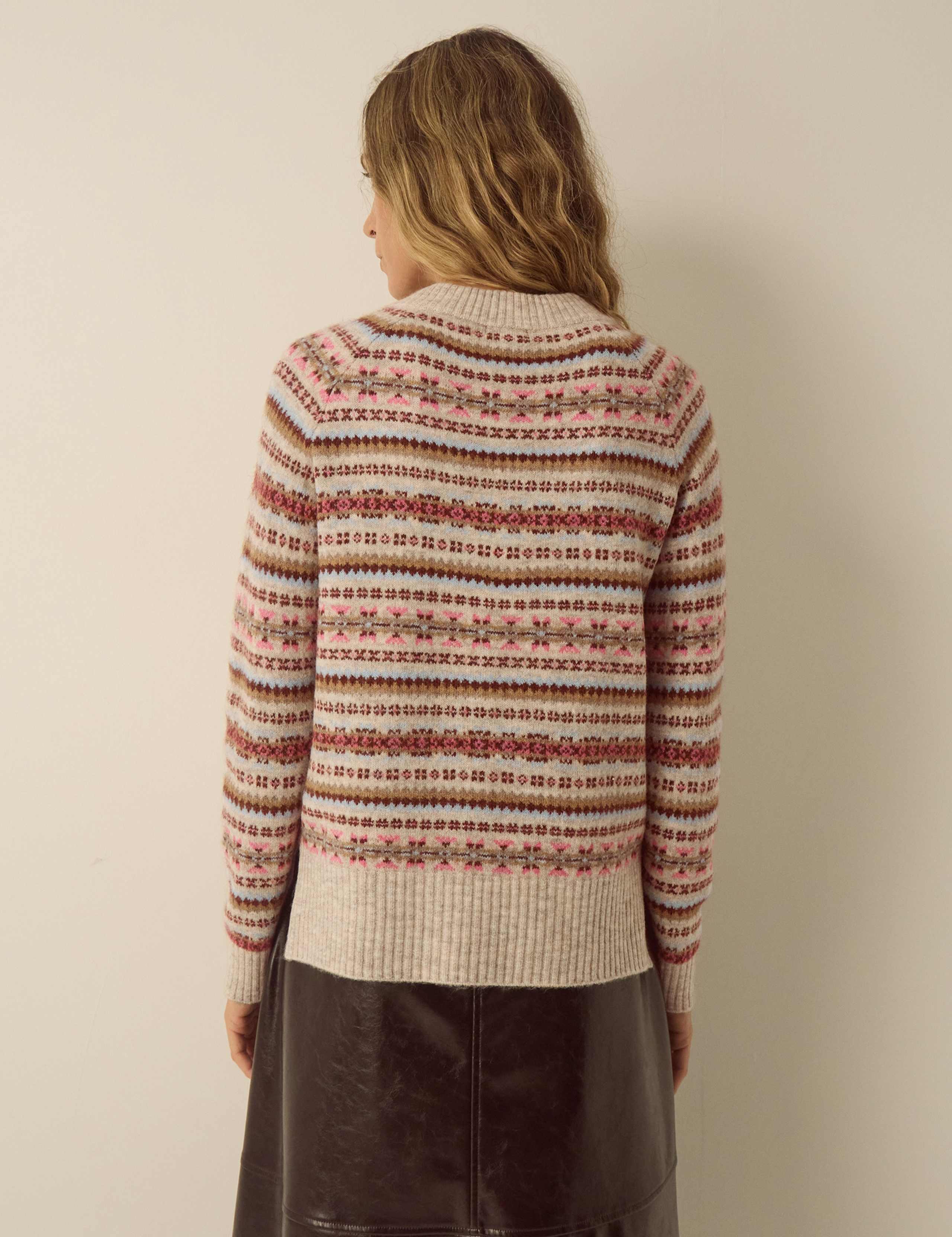 Fair Isle V Neck Regular Fit Jumper 3 of 4