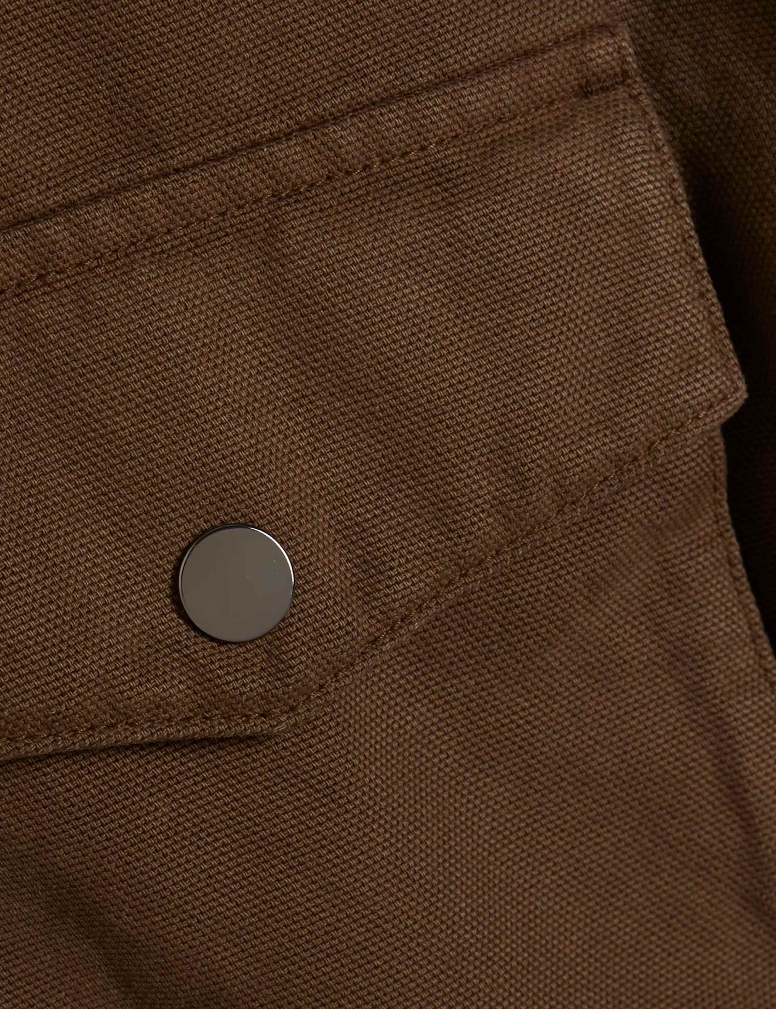 Pure Cotton Barrel Leg Cargo Trousers 3 of 5
