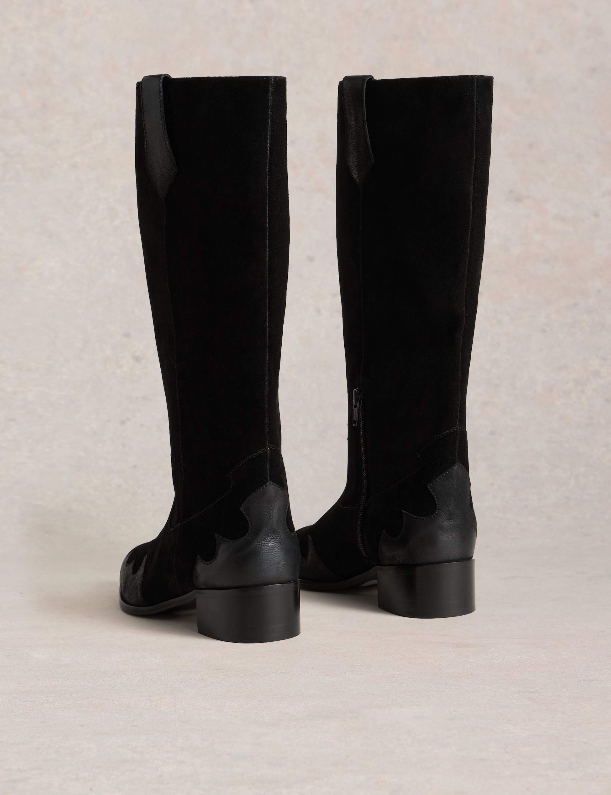 Leather Knee High Boot 2 of 4