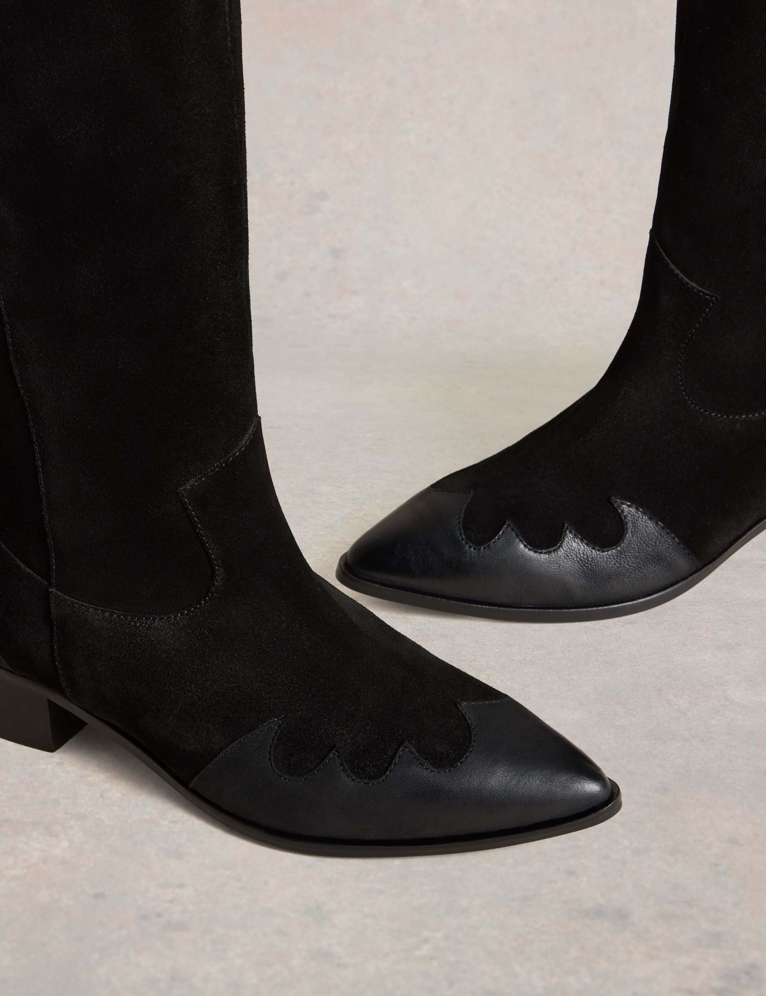 Leather Knee High Boot 4 of 4