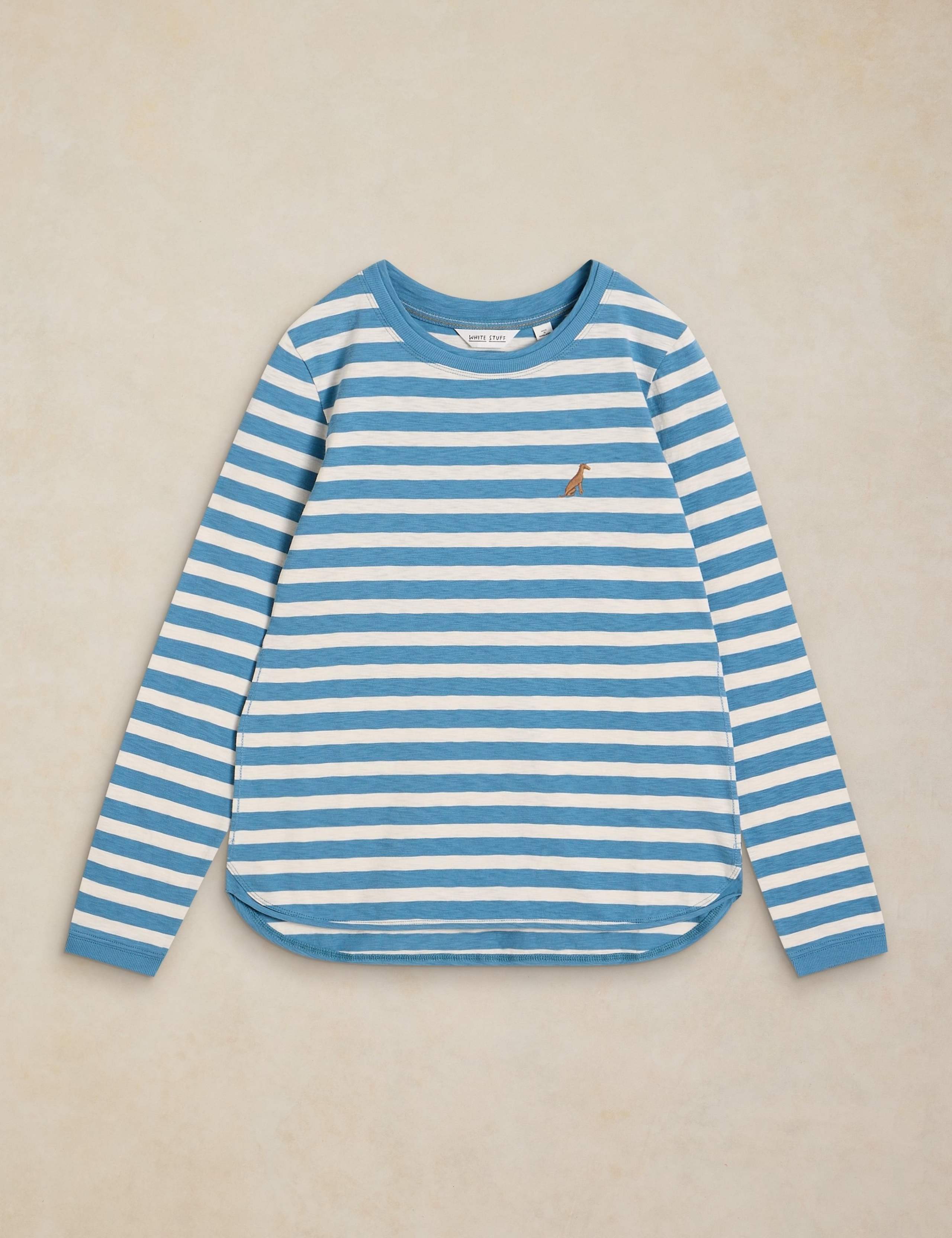 Pure Cotton Striped T-Shirt 2 of 6