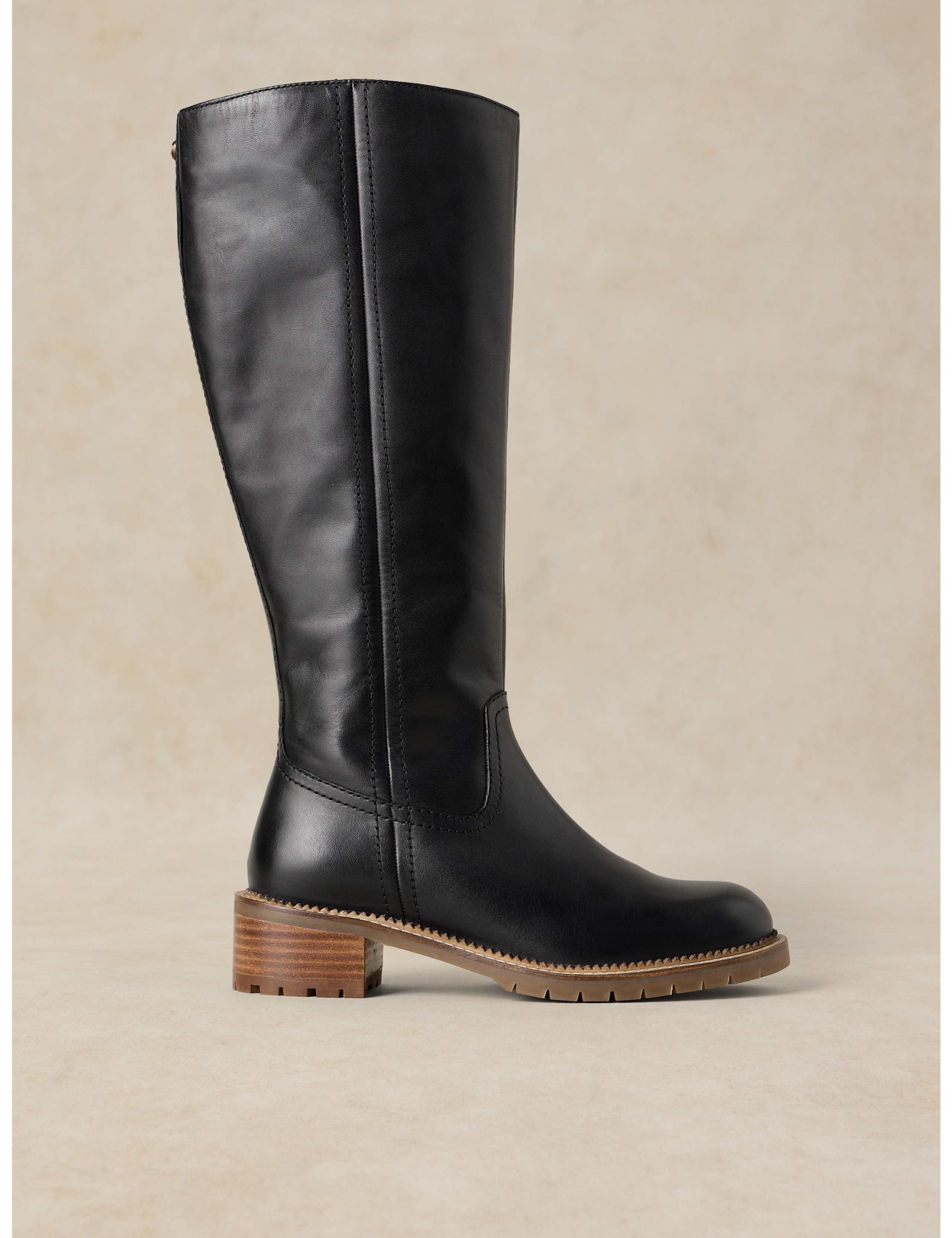 Serena Leather Knee High Boots 1 of 4